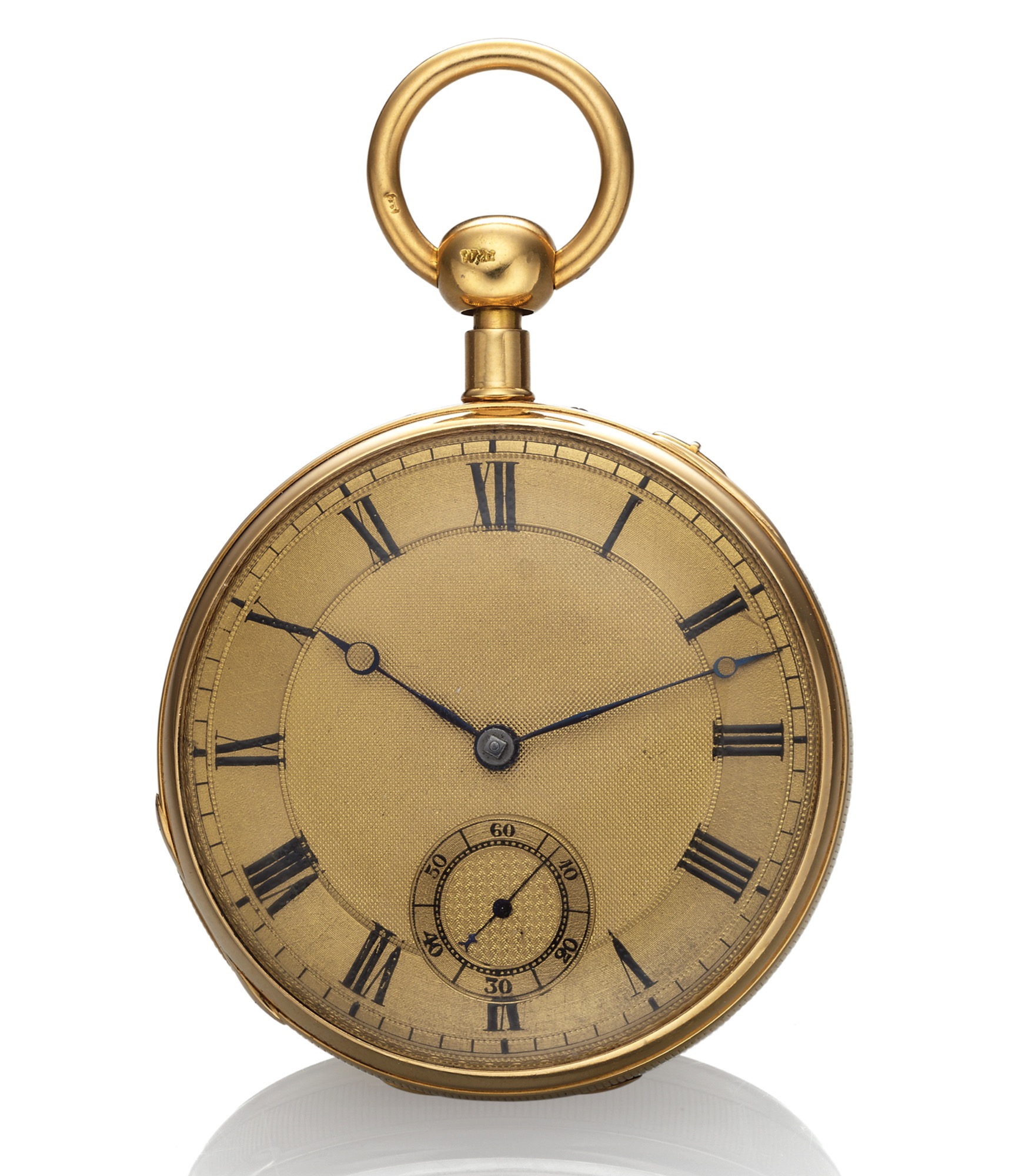 ARNOLD & DENT POCKET WATCH GOLD
Arnold & Dent, 82 Strand, London, No. 4772. Made circa 1870. 
Fine and rare, 18K gold pocket watch. Accompanied by 2 keys.