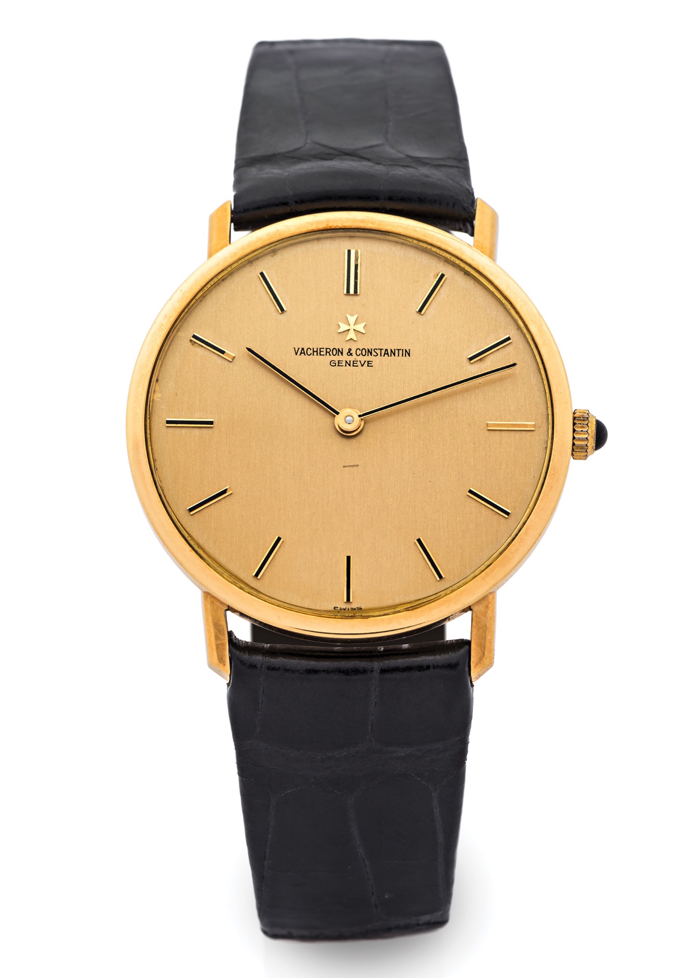 VACHERON CONSTANTIN REF. 7811 YELLOW GOLD 
Vacheron Constantin, Geneve, movement No. 631105, case 
No.453257, Ref. 7811. Made in the 1960's. 
Fine, thin, 18K yellow gold wristwatch with an 18K yellow gold 
AW buckle.