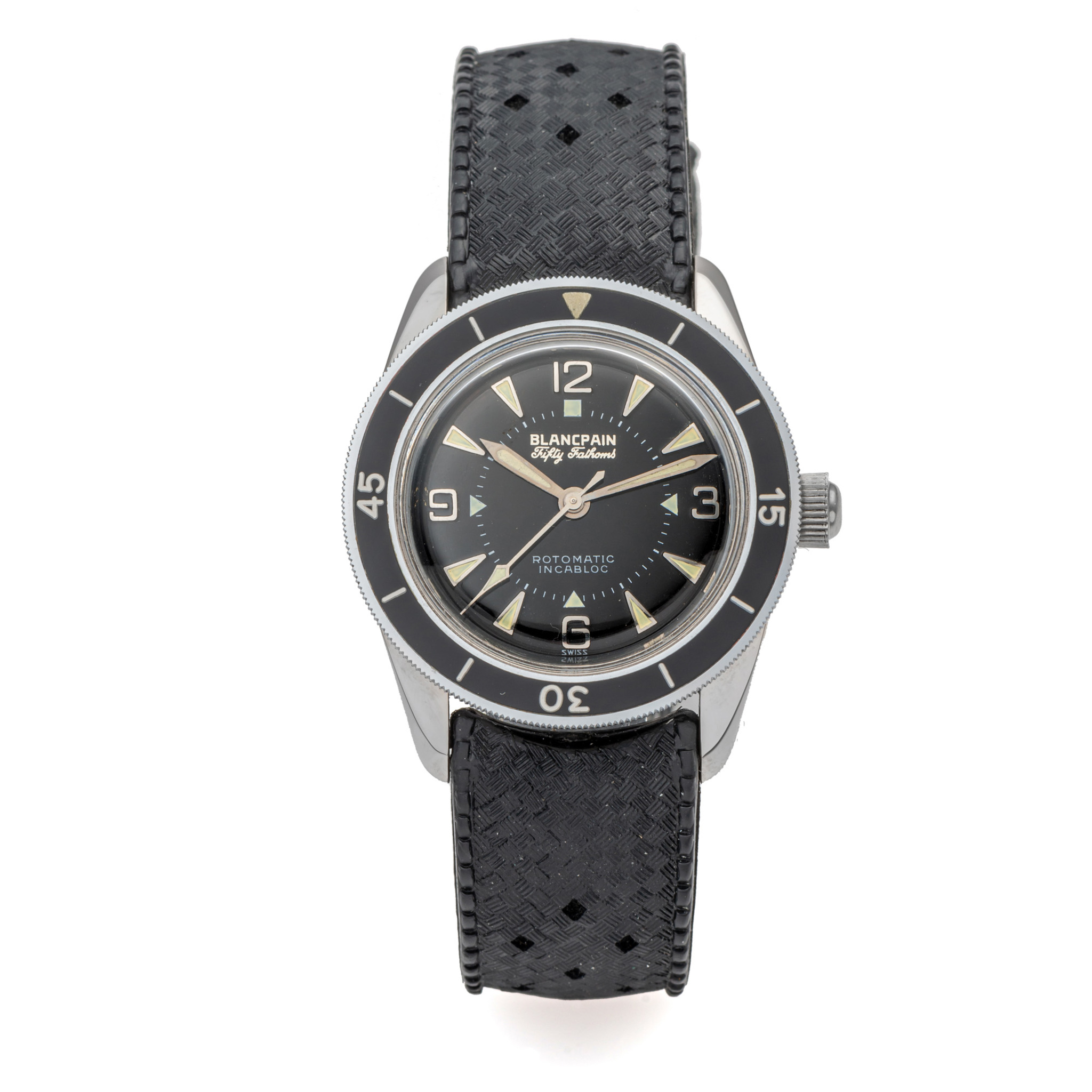 BLANCPAIN/LIP, FIFTY FATHOMS, STEEL