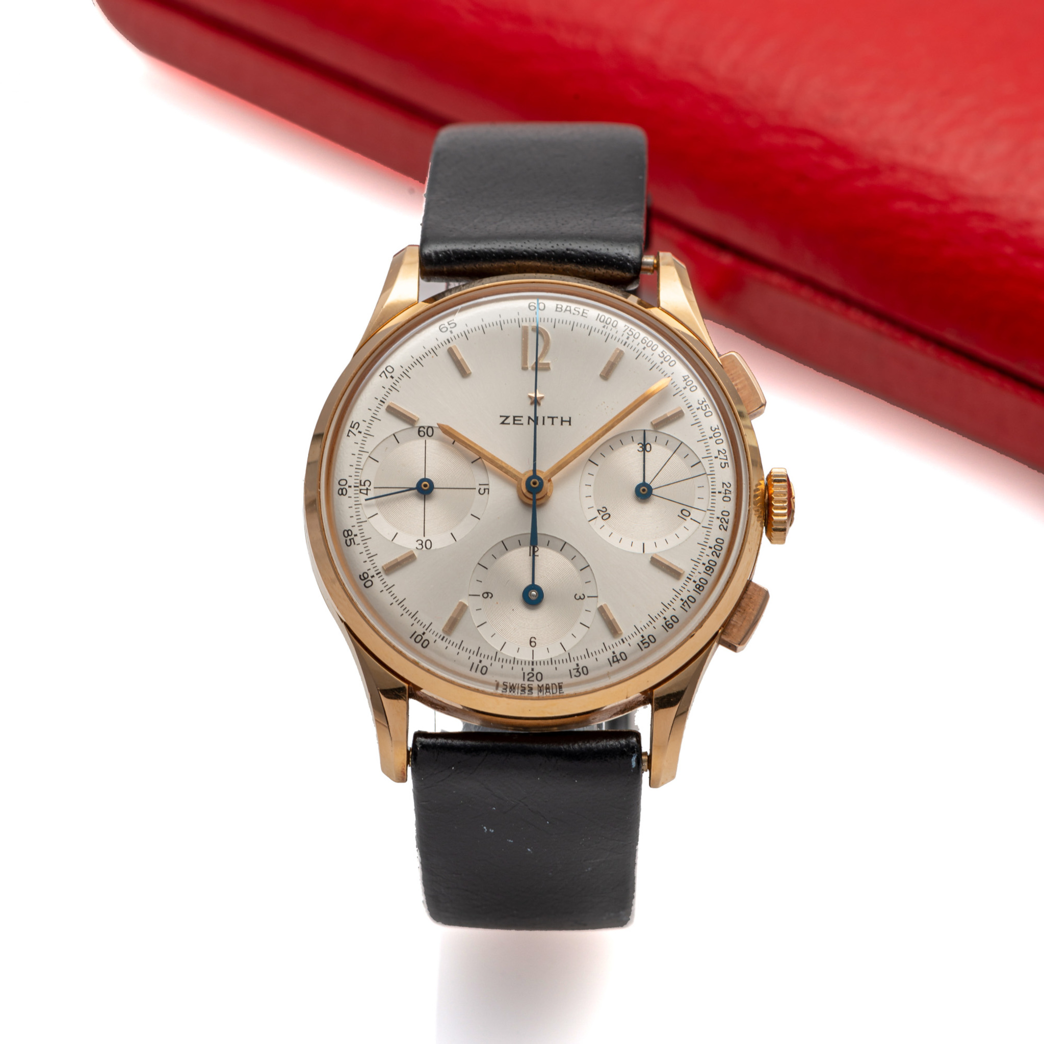 ZENITH, CAL.146H, CHRONOGRAPH, PINK GOLD