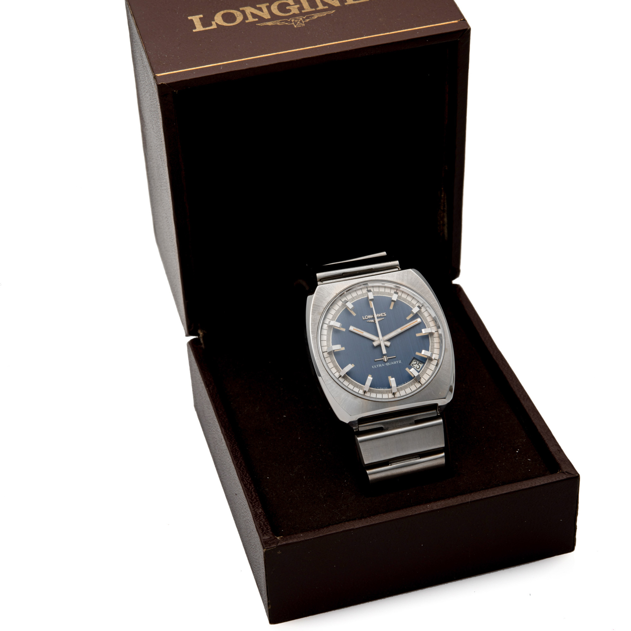 LONGINES, ULTRAQUARTZ, CALIBER 6512, STEEL