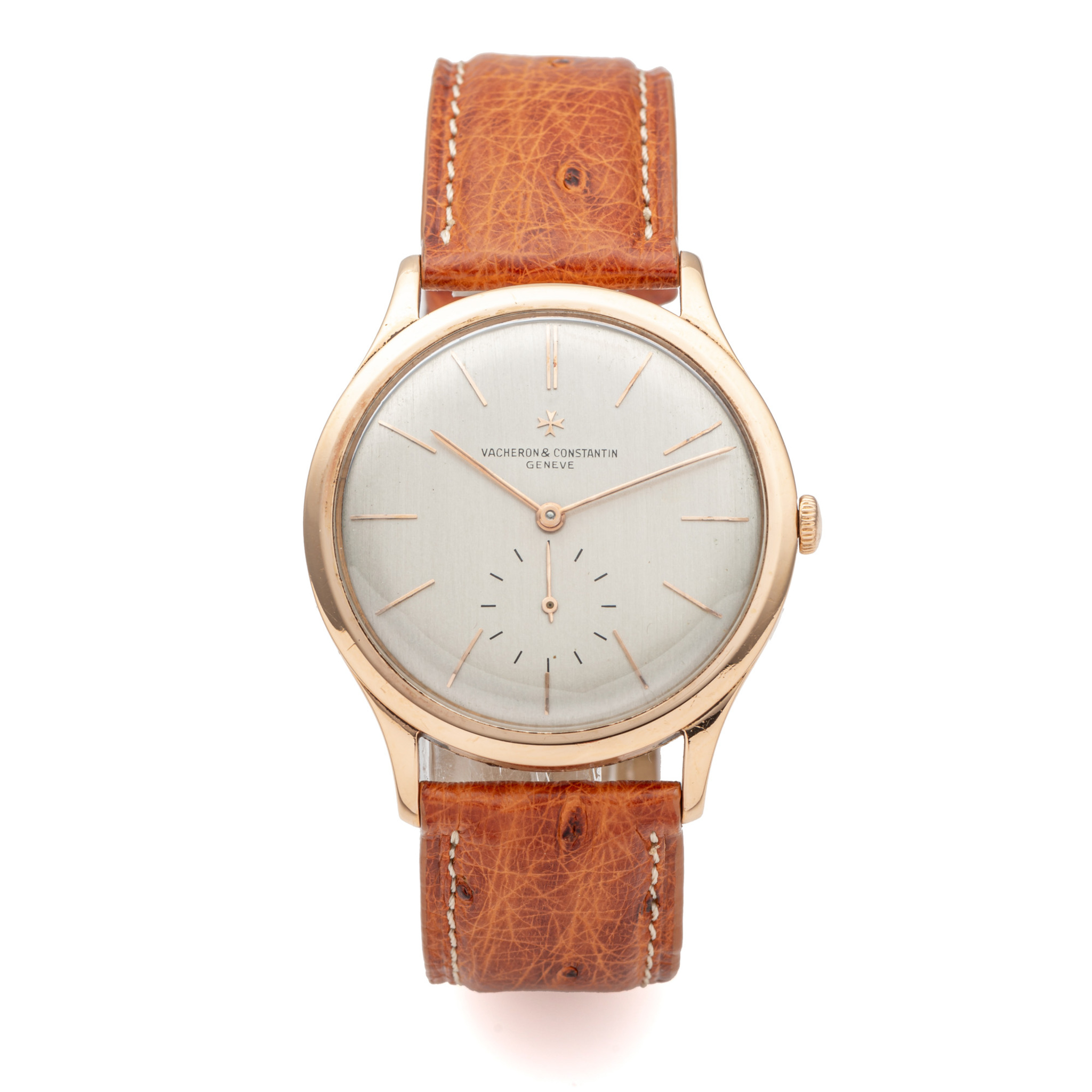 VACHERON CONSTANTIN, REF. 4624, OVERSIZE DRESS WATCH, PINK GOLD