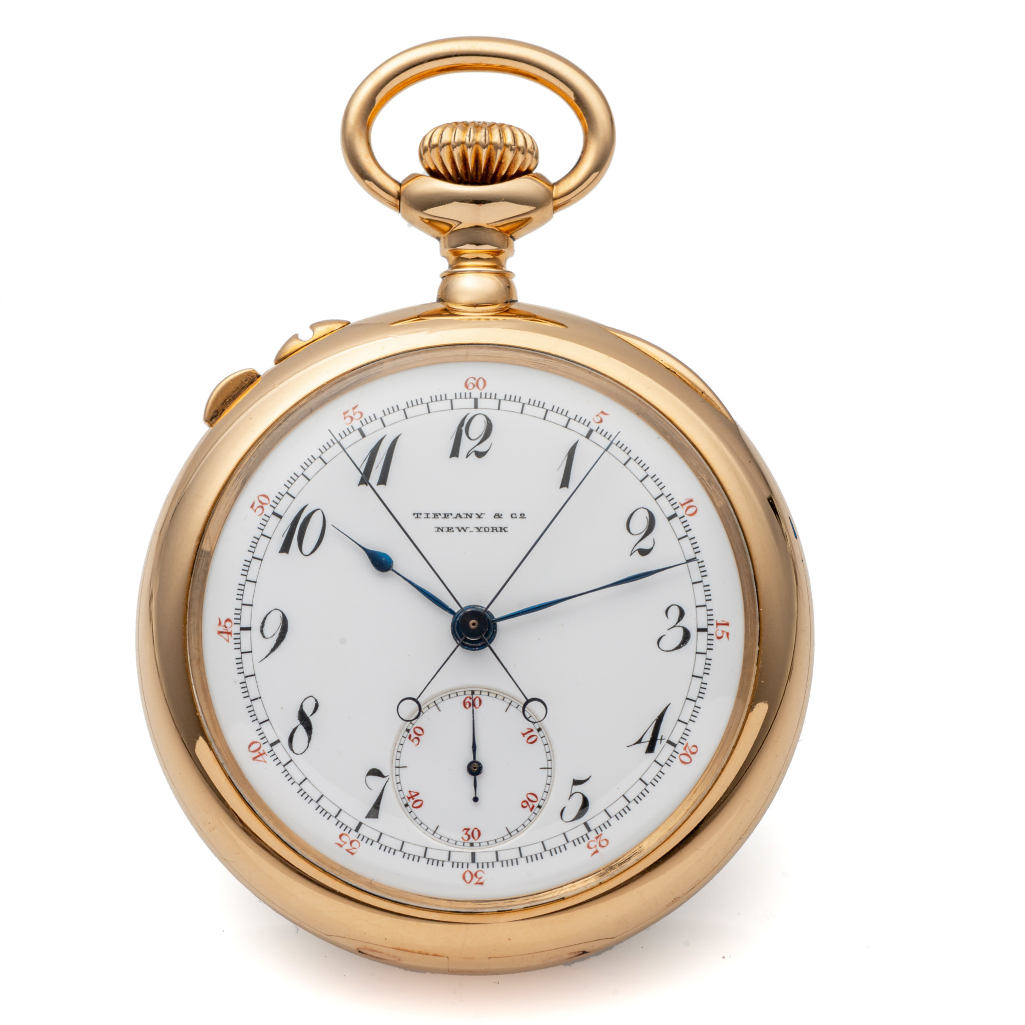 PATEK PHILIPPE MADE FOR TIFFANY & CO. SPLIT-SECONDSCHRONOGRAPH YELLOW GOLD