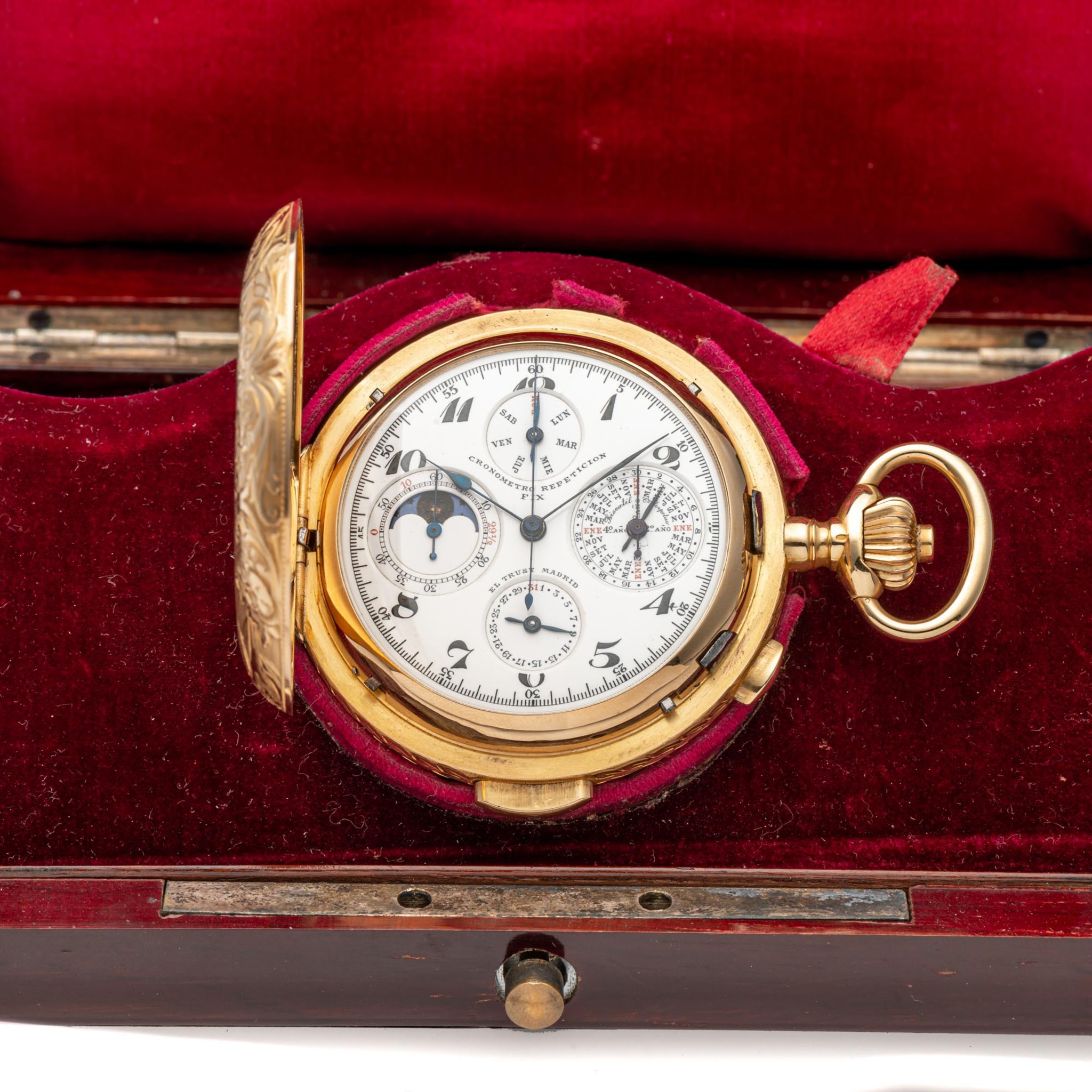 FIX MADRID, MINUTE-REPEATING, PERPETUAL CALENDAR MOON PHASE & CHRONOGRAPH