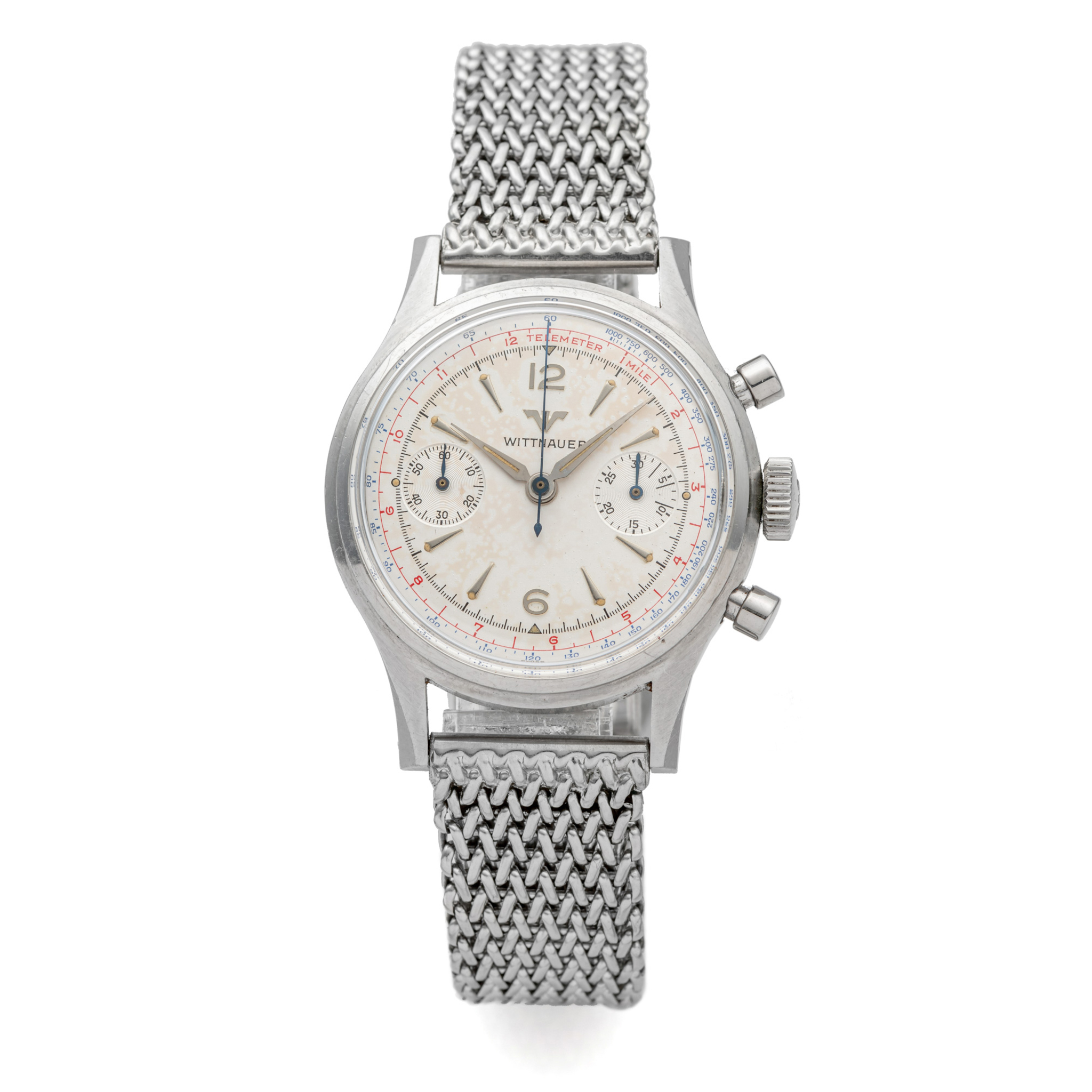 WITTNAUER, REF 32.56, CHRONOGRAPH, STEEL