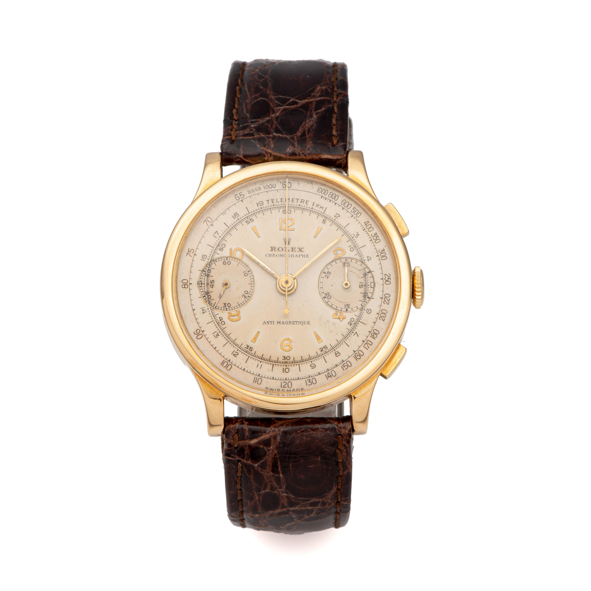 ROLEX, REF. 2508, ANTIMAGNETIQUE, 18K YELLOW GOLD