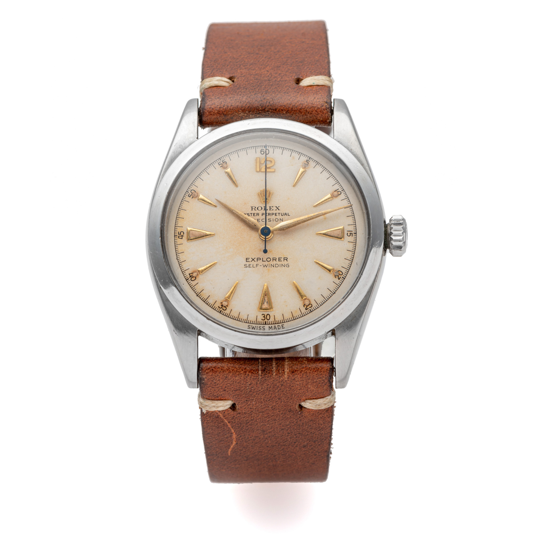 ROLEX, REF. 6298, OYSTER PERPETUAL, EXPLORER DIAL, STEEL