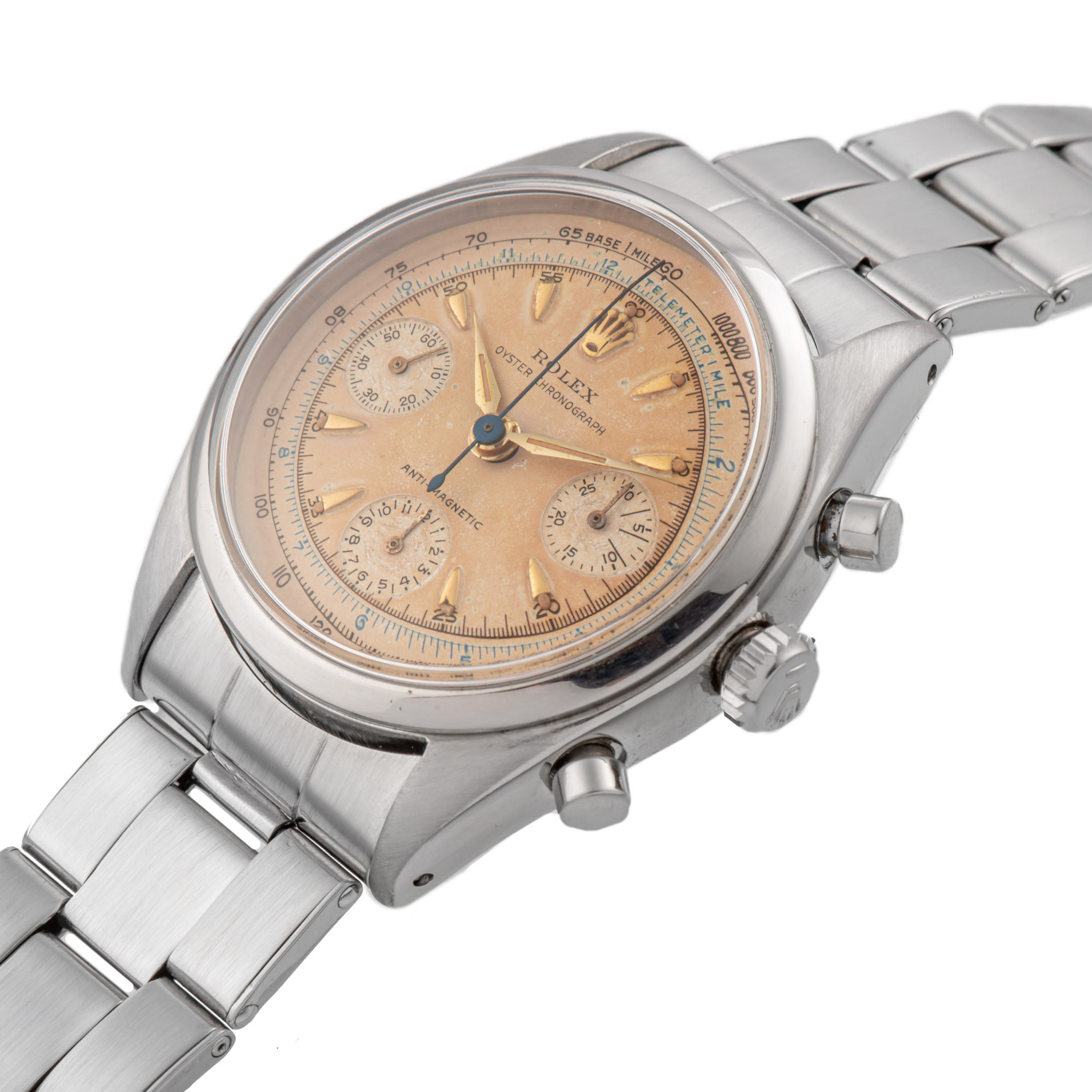 ROLEX, REF. 6234, OYSTER CHRONOGRAPH, TWO TONE DIAL, STEEL
