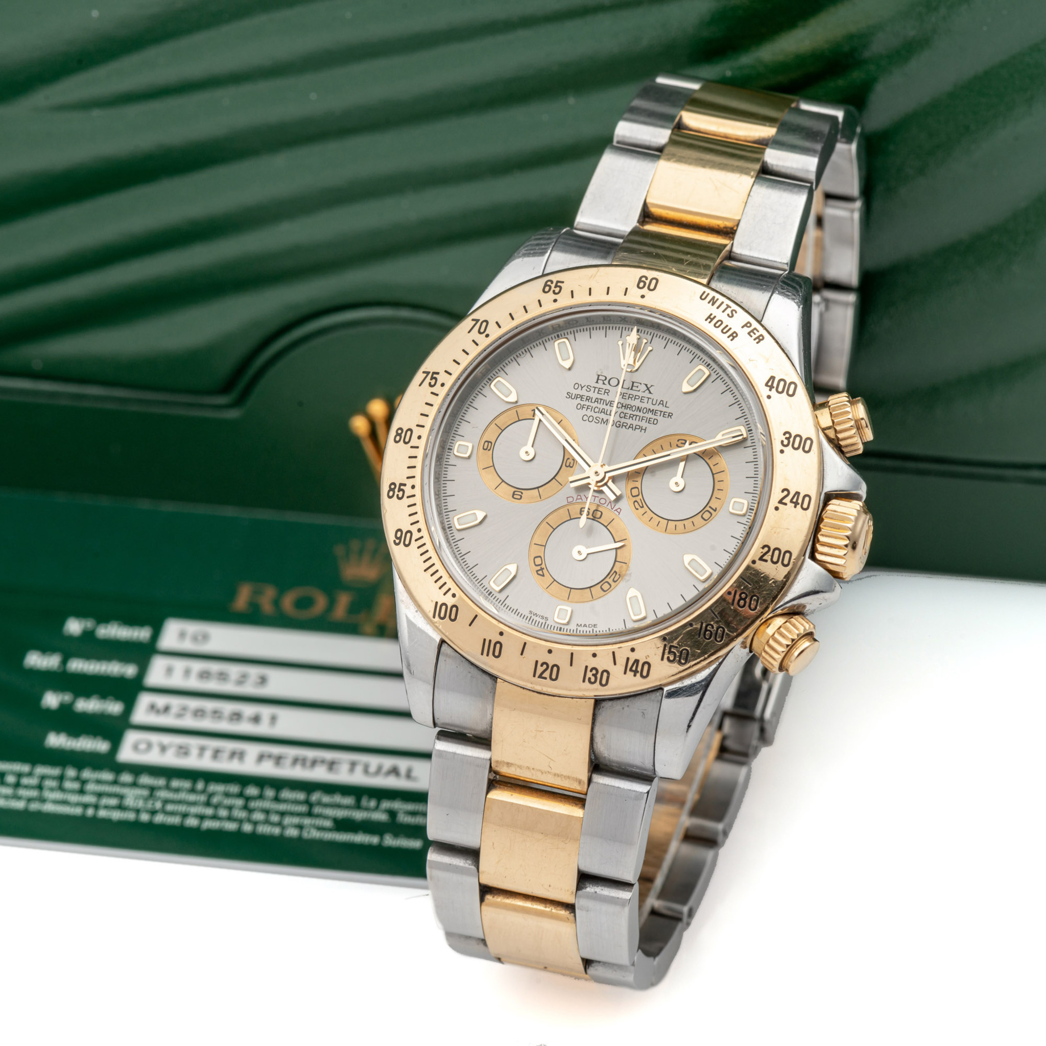 ROLEX, REF. 116523, DAYTONA, STEEL & GOLD