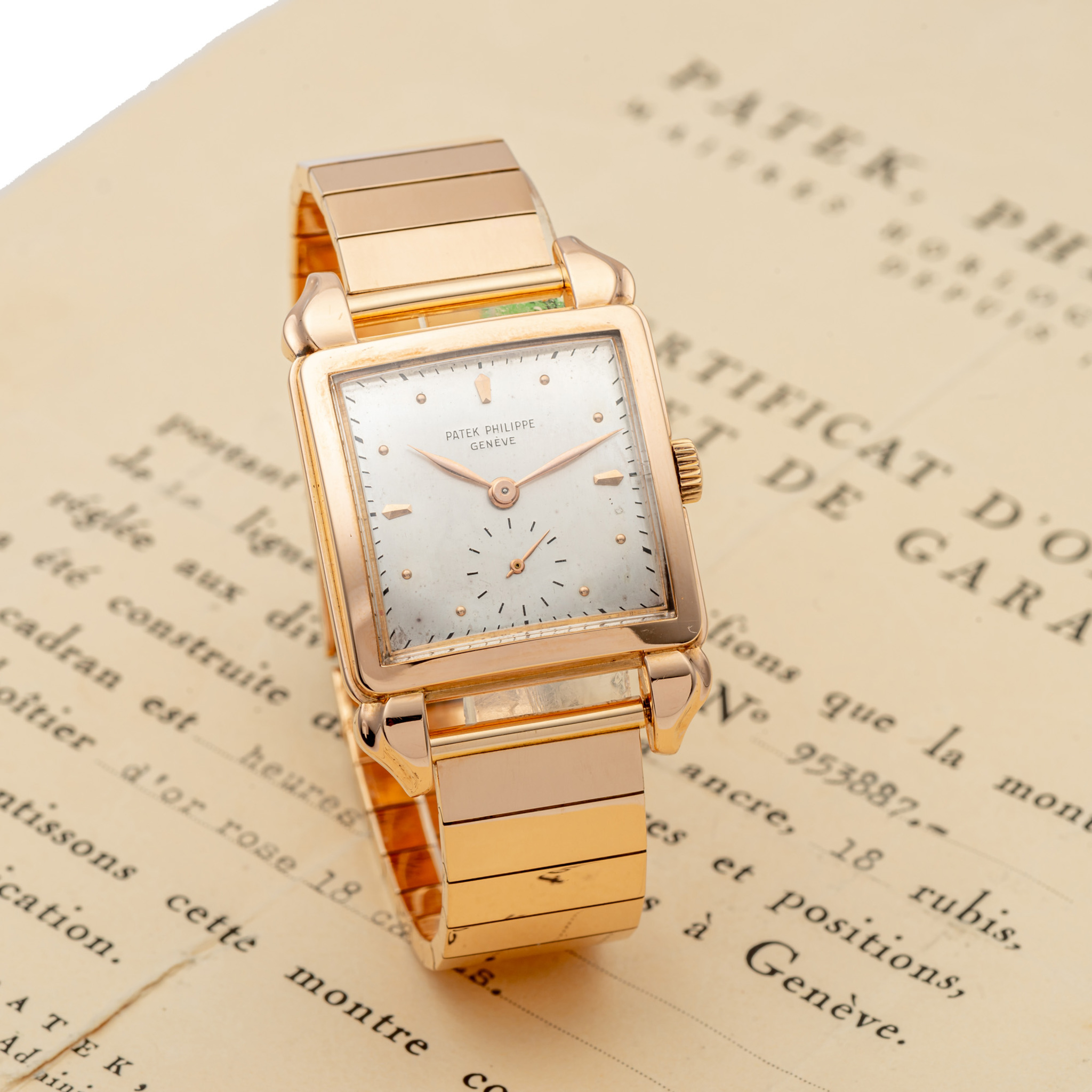 PATEK PHILIPPE REF 2424, PINK GOLD