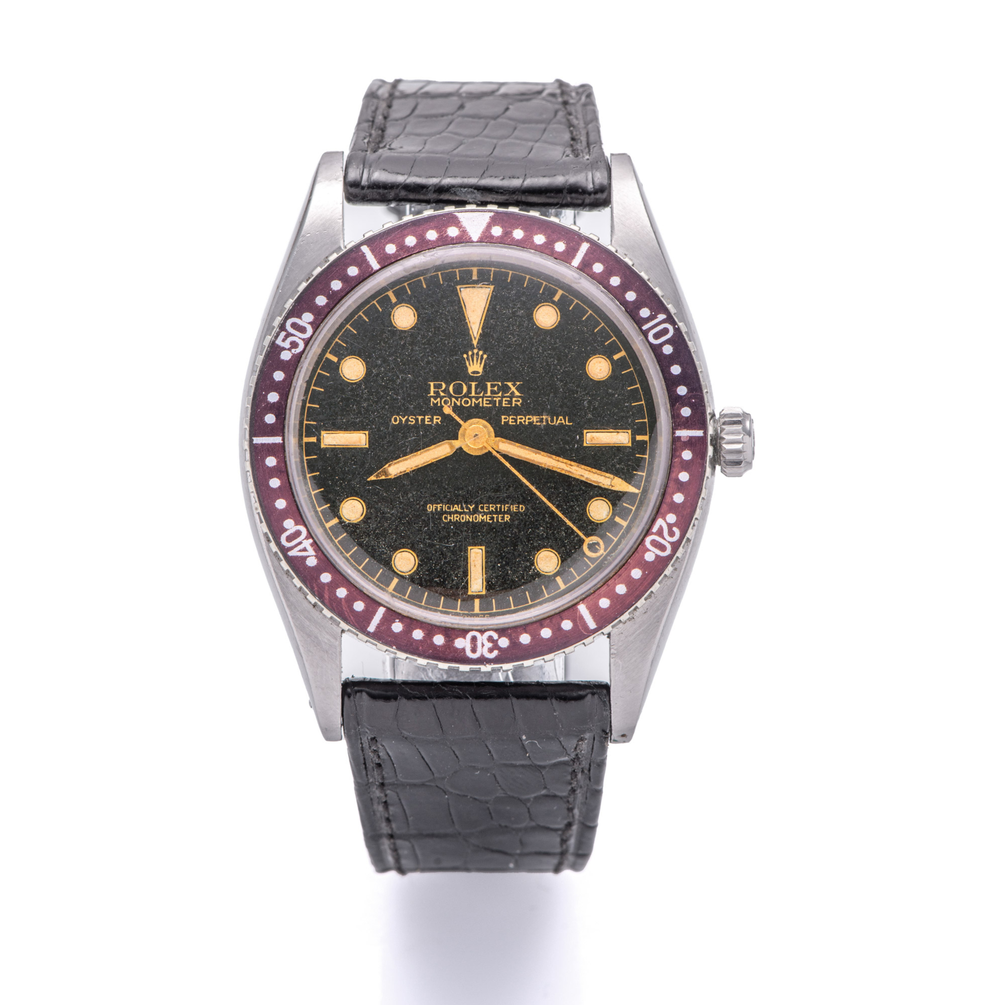 ROLEX, REF. 6202, MONOMETER, STEEL