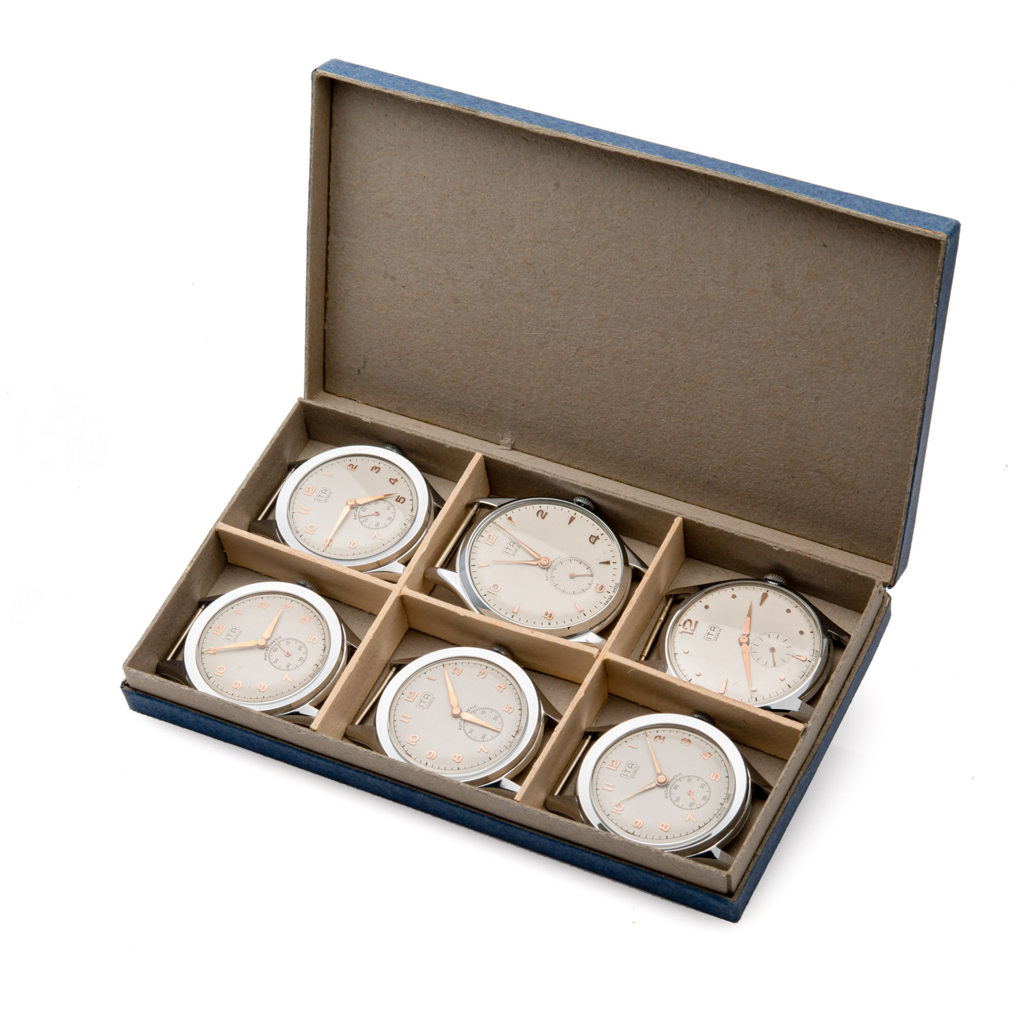 ITA, SET OF 6 NEW OLD STOCK WATCHES