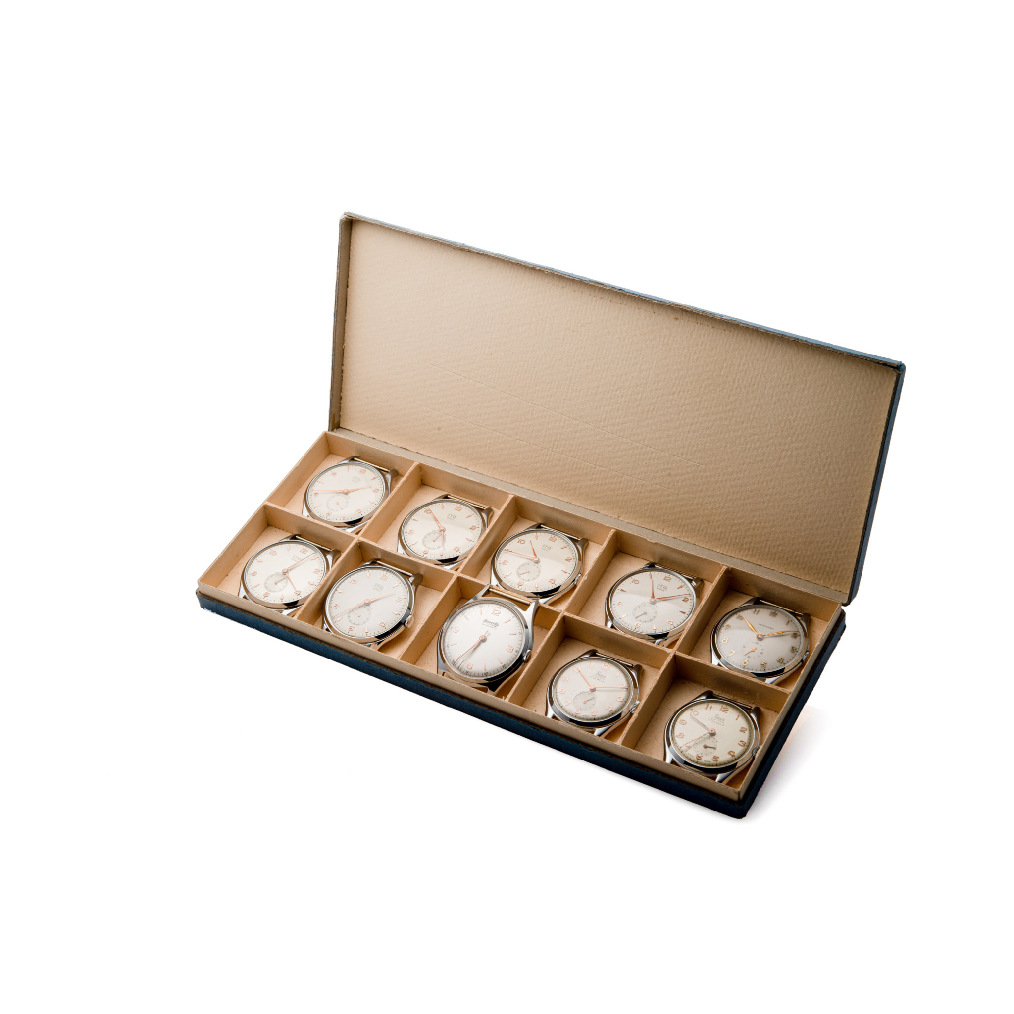 ITA/BASIS/AMARYLLIS, SET OF 10 NEW OLD STOCK WATCHES