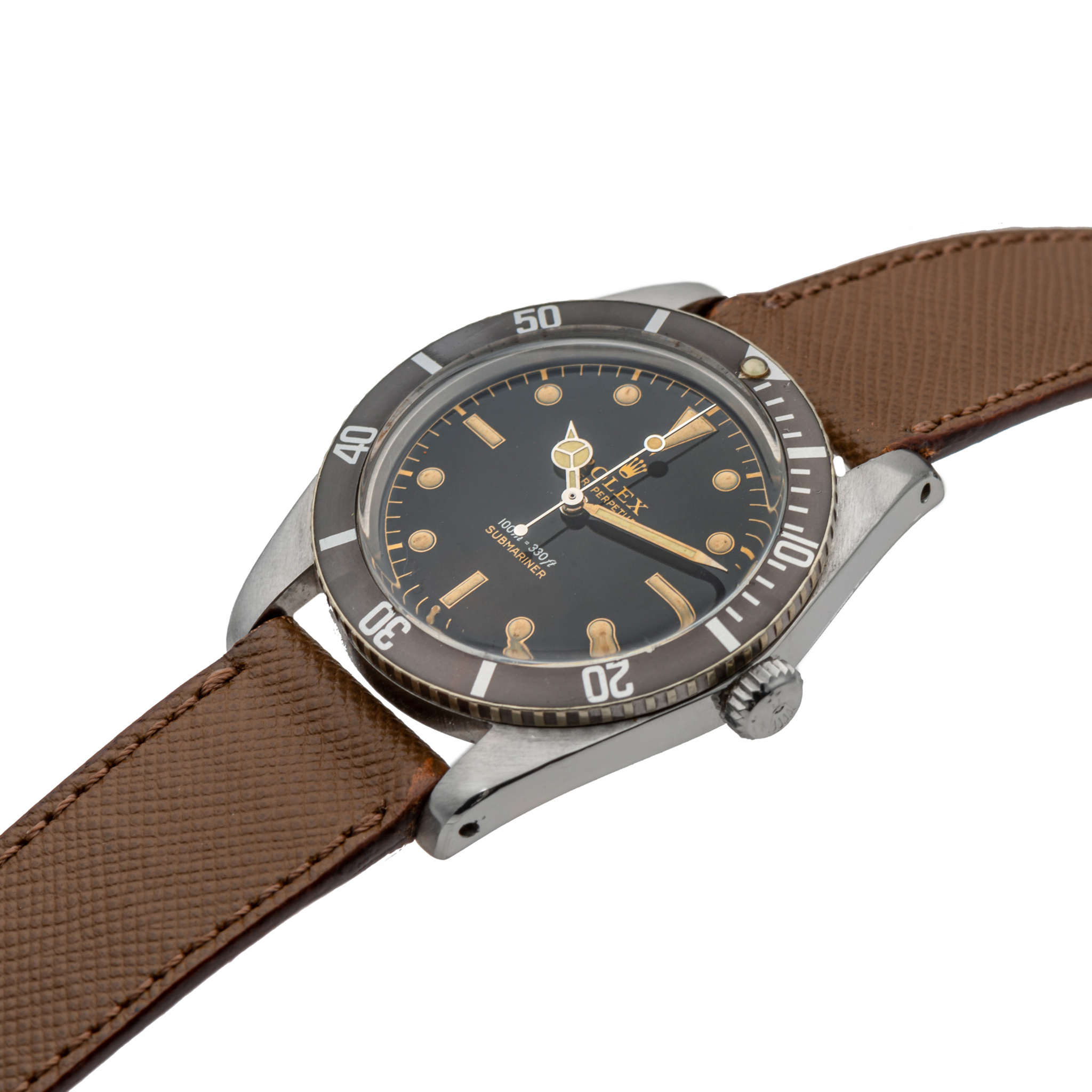 ROLEX, REF. 5508, SUBMARINER, CHAPTER RING, EXCLAMATION POINT, STEEL