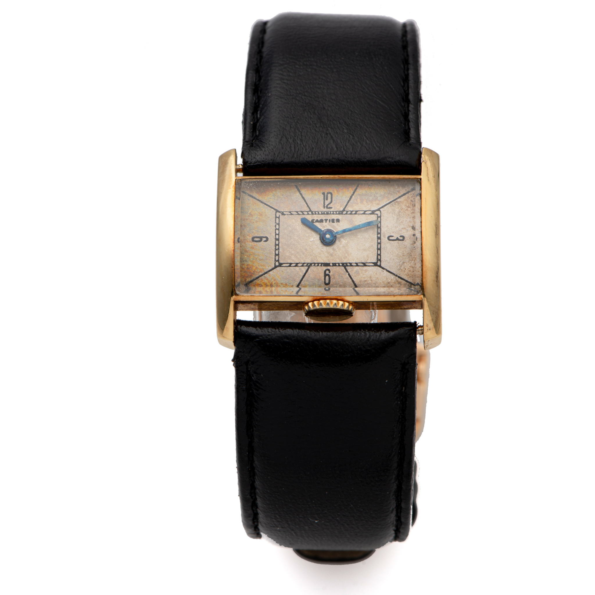 CARTIER/LECOULTRE, “DRIVER”, YELLOW GOLD