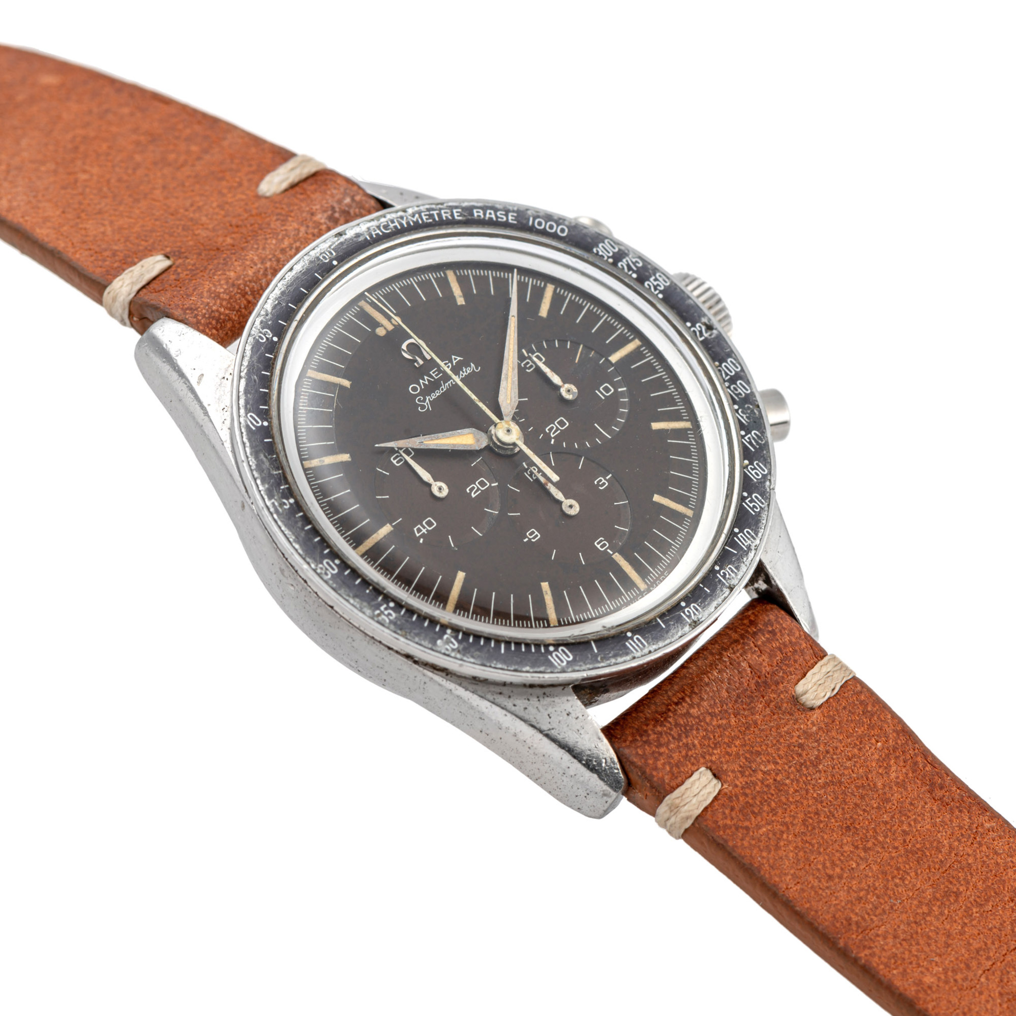 OMEGA, REF. 2998-2, SPEEDMASTER PRE-MOON, TROPICAL DIAL, STEEL