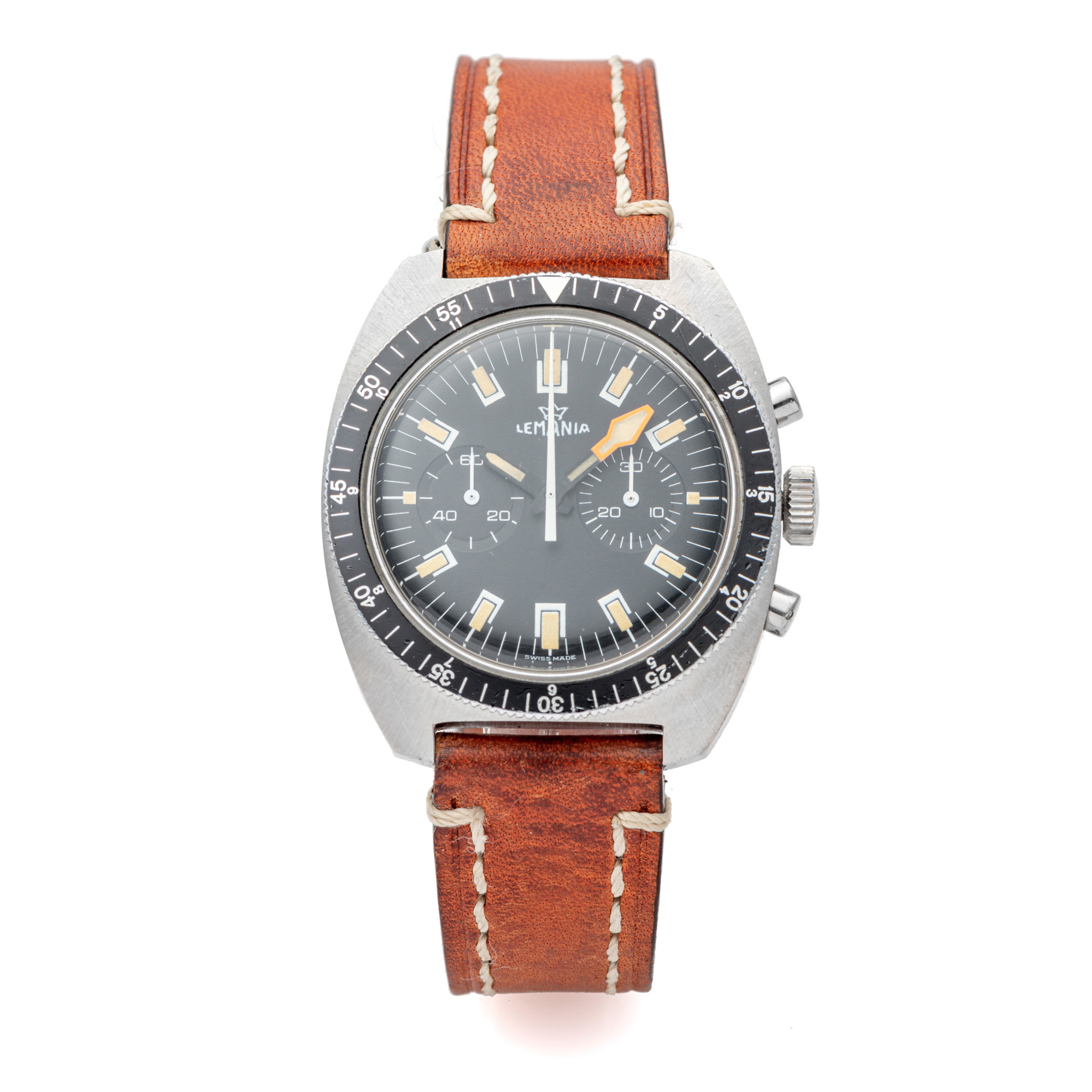 LEMANIA, AVIATOR CHRONOGRAPH, CALIBER 1872, STEEL