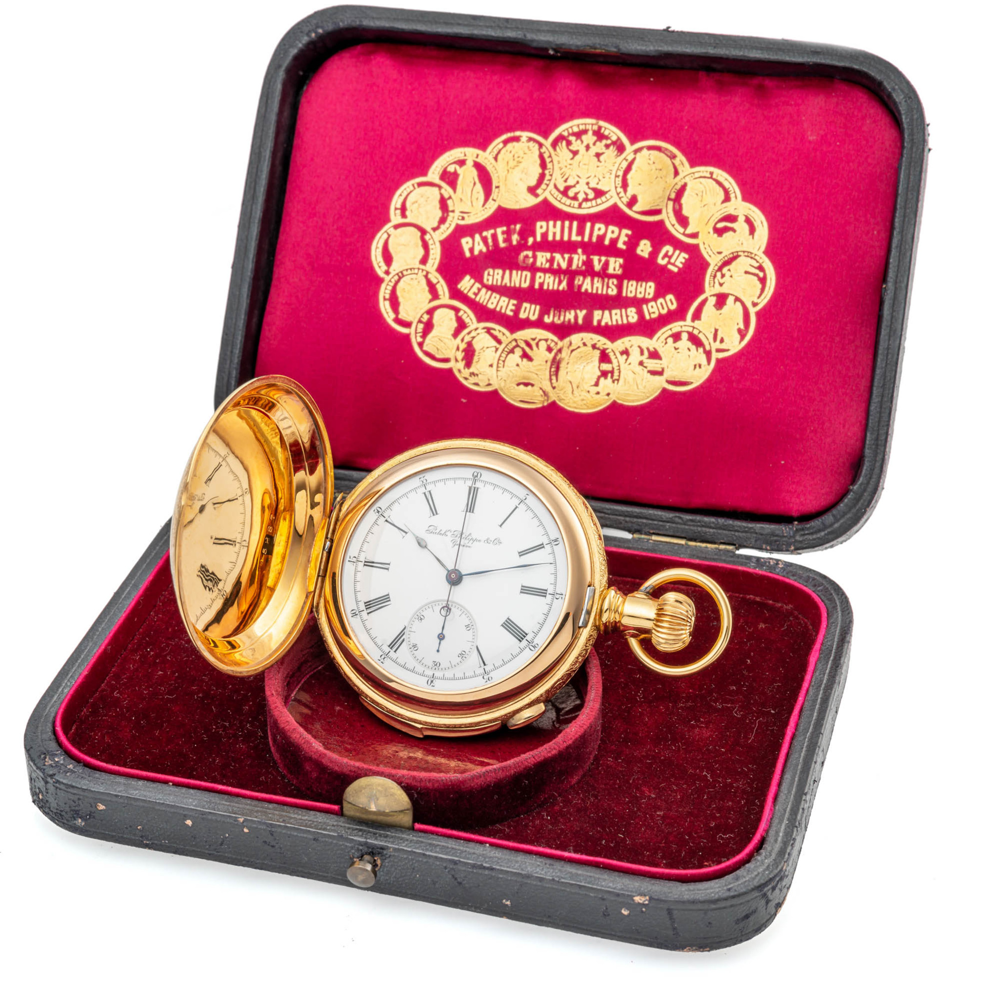 RE-CASED: PATEK PHILIPPE MINUTE REPEATING AND CHRONOGRAPH MOUVEMENT