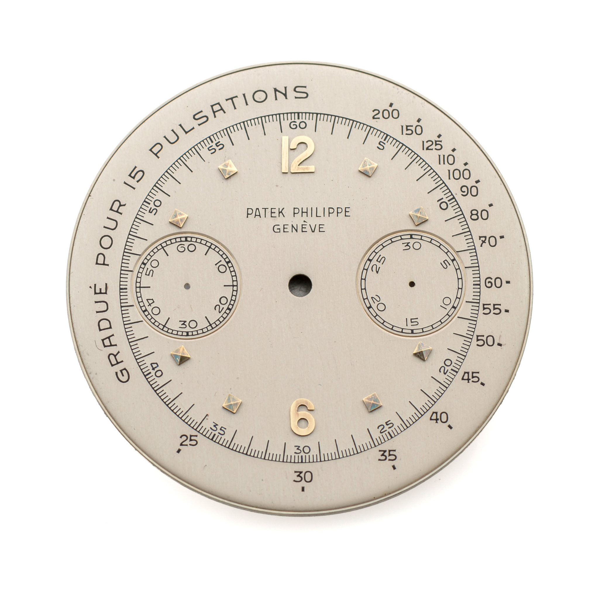 PATEK PHILIPPE, PULSATION DIAL FOR REFERENCE 1579, YELLOW GOLD