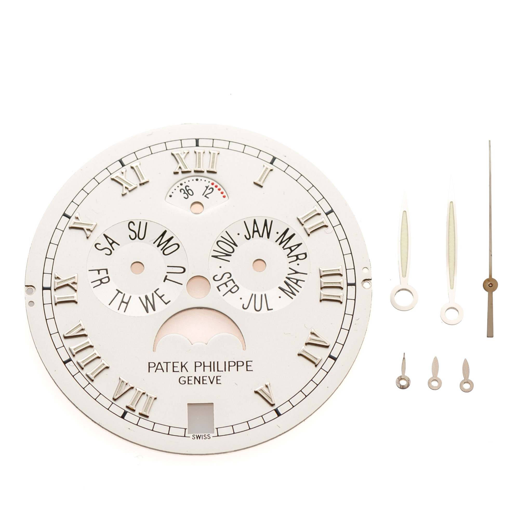 PATEK PHILIPPE, REF. 5036 DIAL WHITE GOLD WITH 6 HANDS