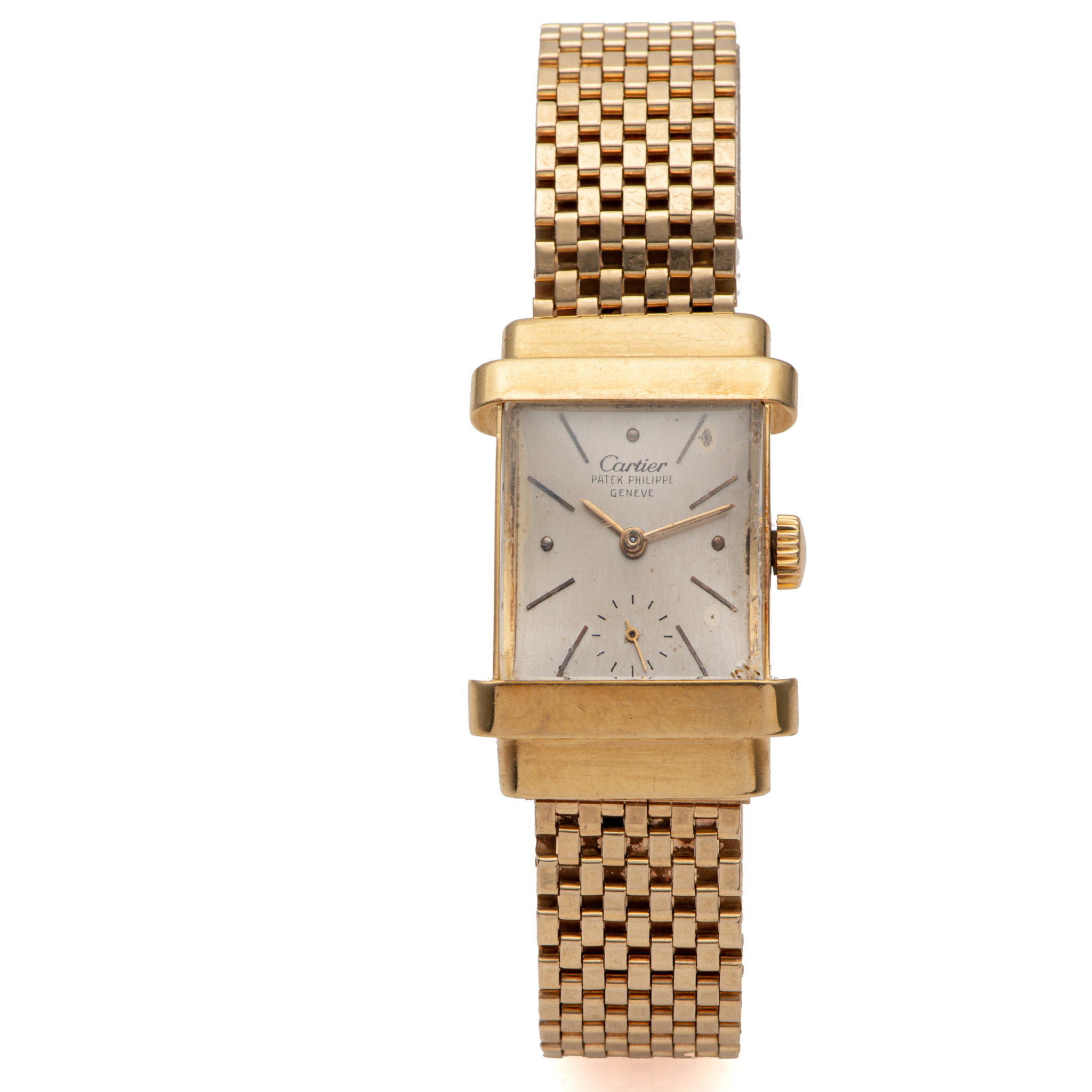 PATEK PHILIPPE / CARTIER TOP HAT YELLOW GOLD