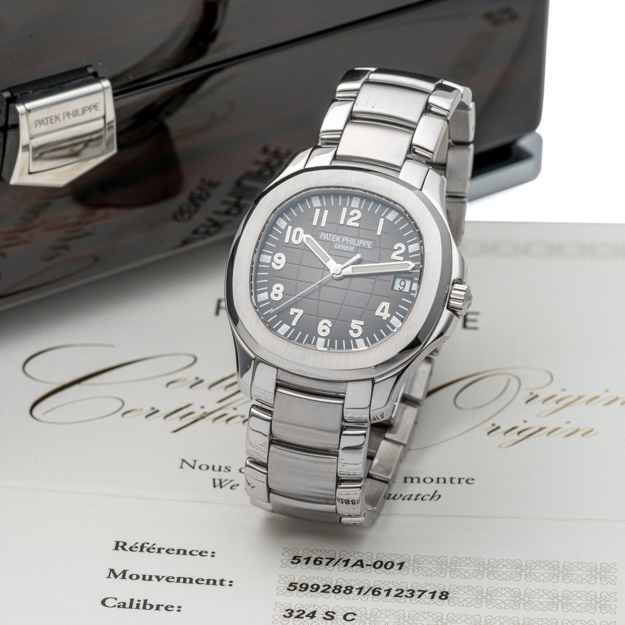 PATEK PHILIPPE, REF. 5167, JUMBO AQUANAUT, STEEL