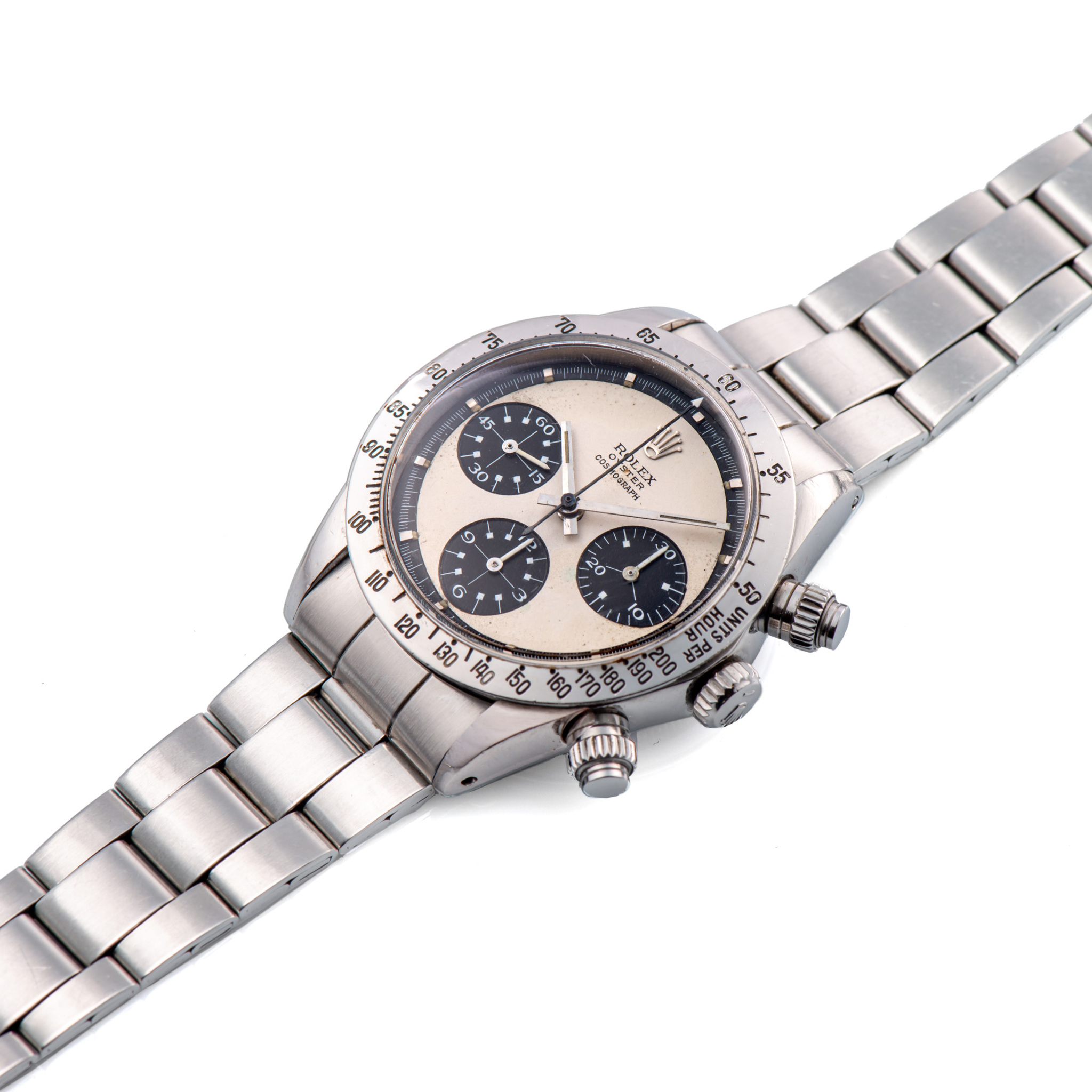 ROLEX, REF. 6265, DAYTONA, «SO CALLED» PAUL NEWMAN OYSTER PANDA MK2, STEEL