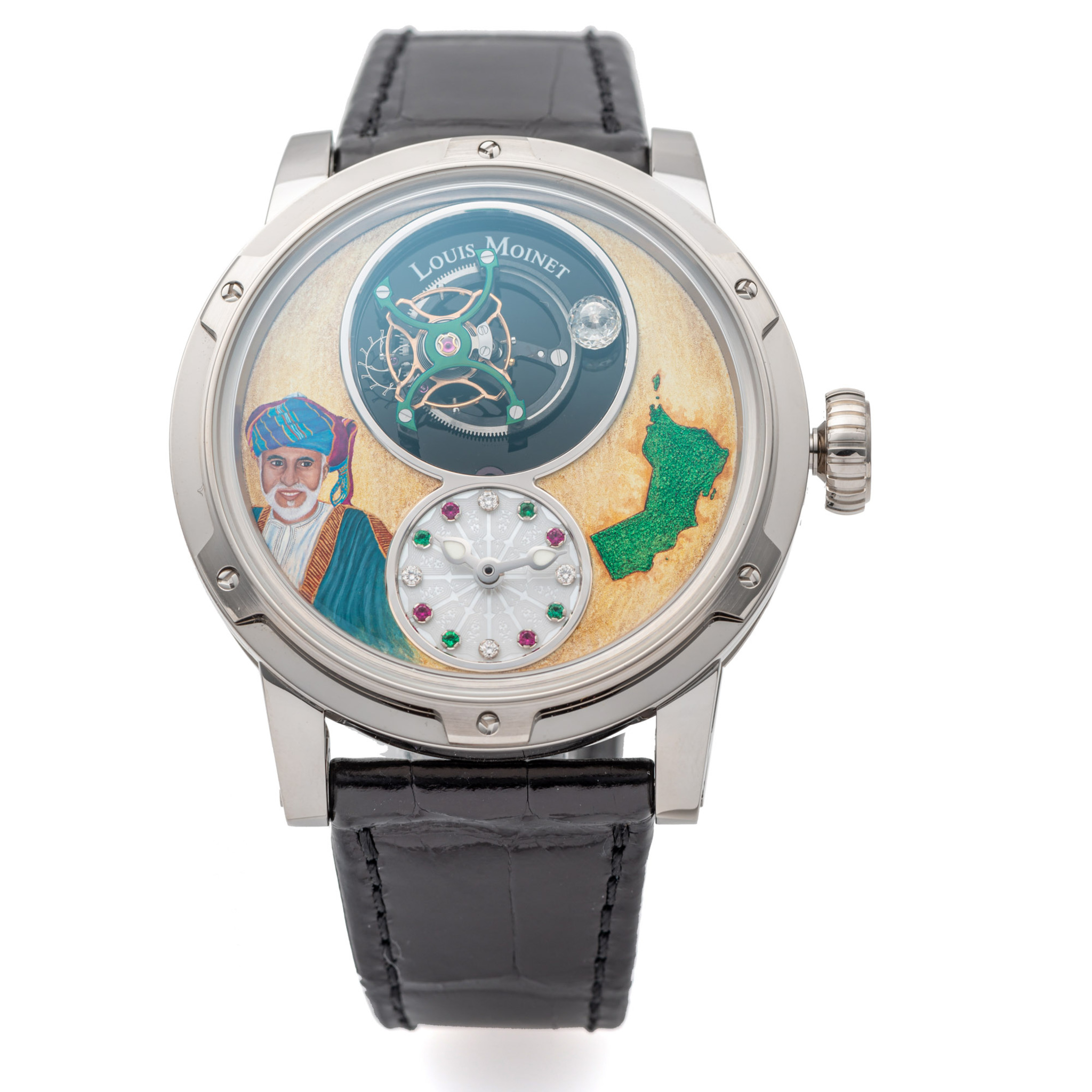 Louis Moinet Tourbillon Majesty His Majesty Sultan Qaboos Bin Said Al Sai ref. LM62.70.M