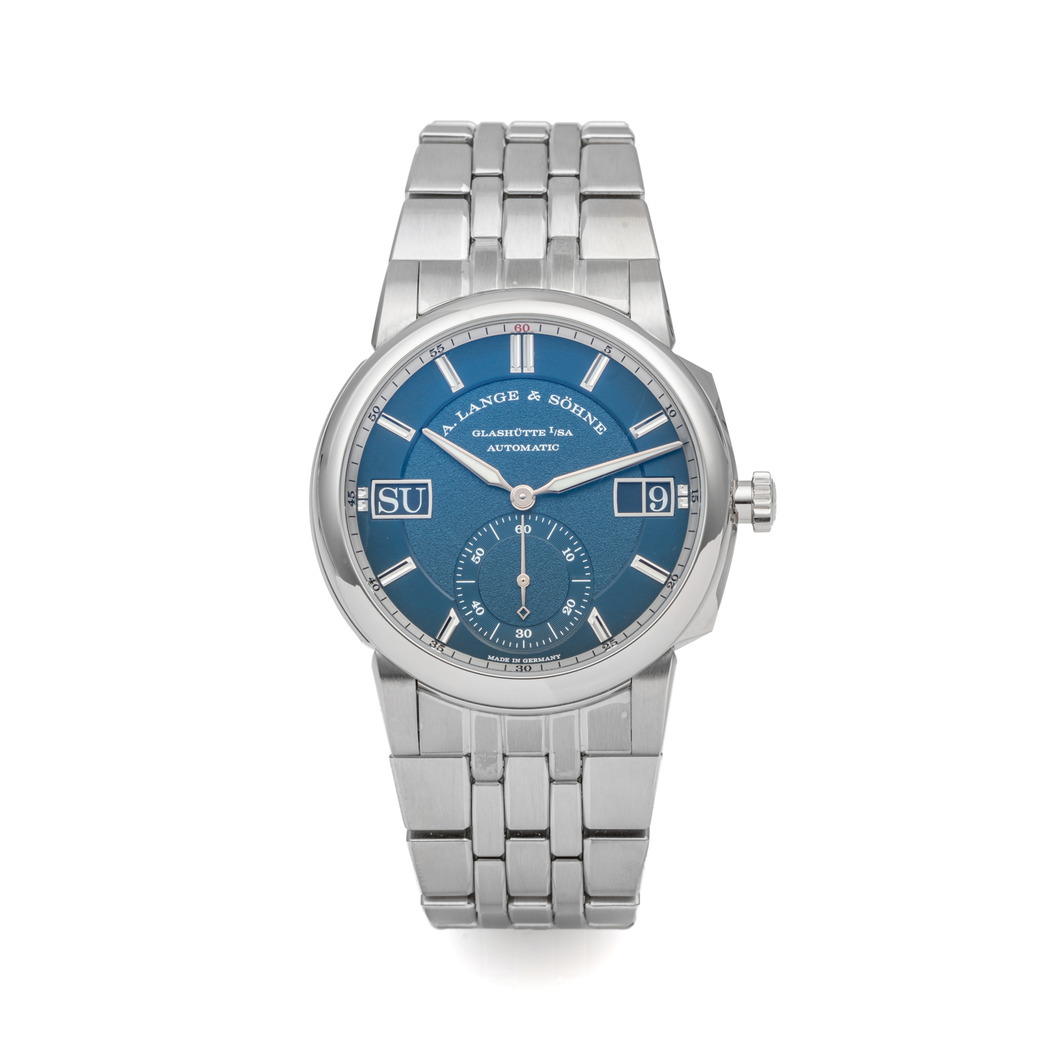 LANGE & SOHNE, REF. 363.179, ODYSSEUS, BLUE DIAL, STEEL, NEW