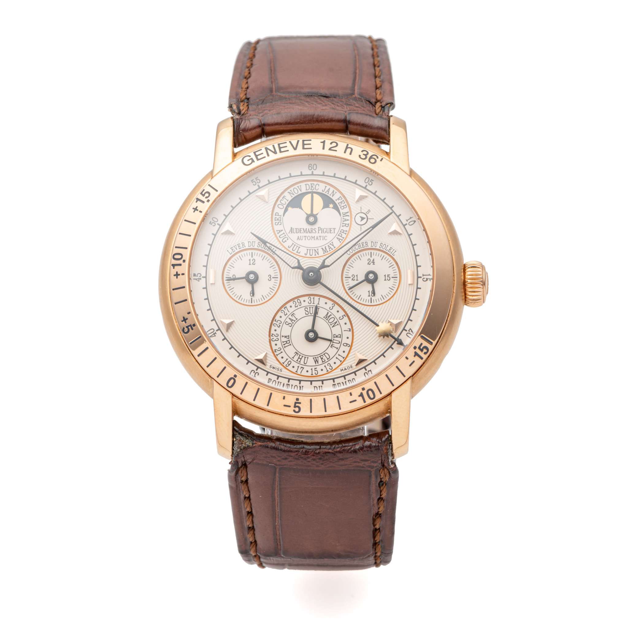AUDEMARS PIGUET, REF. 25934, JULES AUDEMARS EQUATION OF TIME, “GENEVE”, PINK GOLD