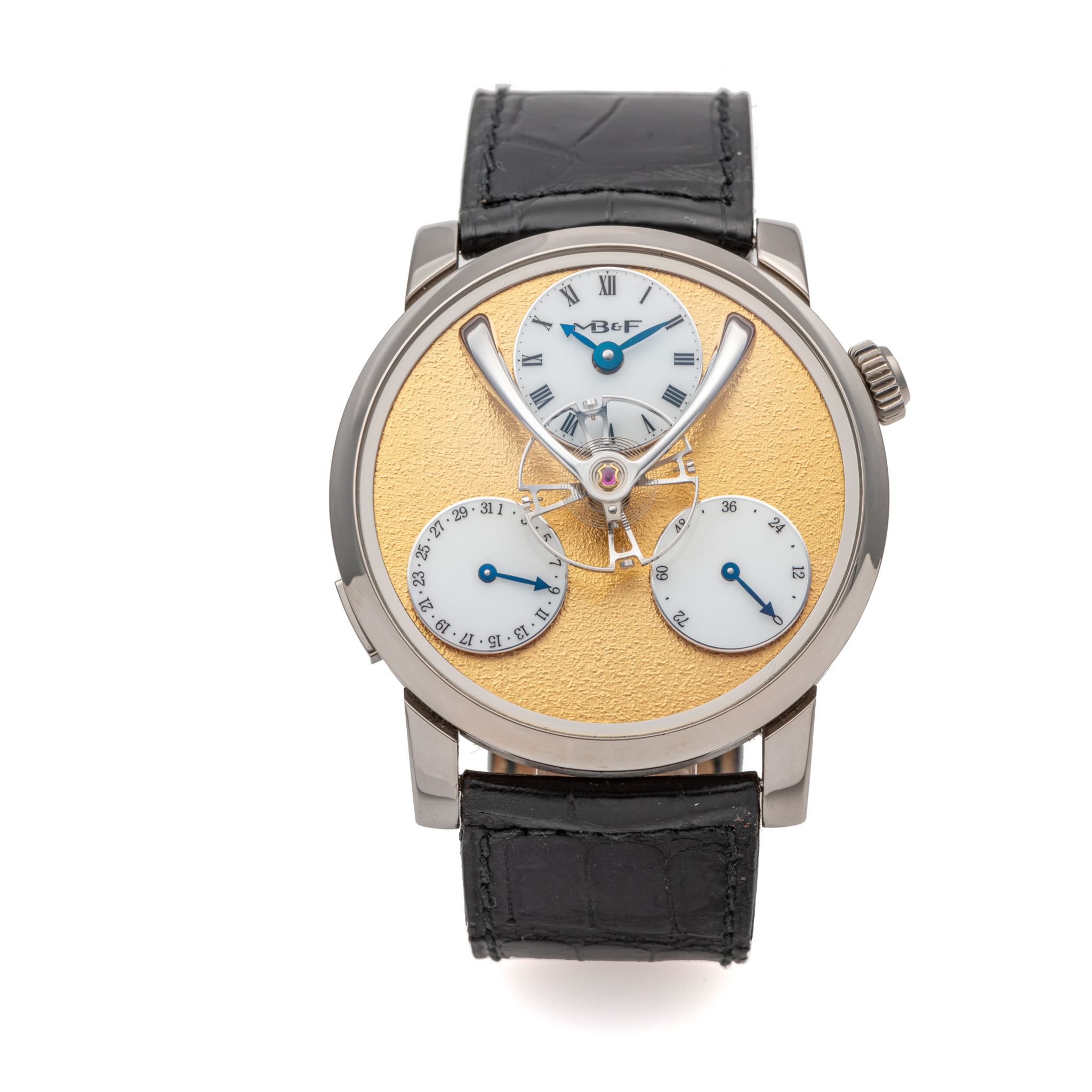 MB&F, REF. 03.WL.FY, LEGACY MACHINE SPLIT ESCAPEMENT, NO. 8/18, WHITE GOLD