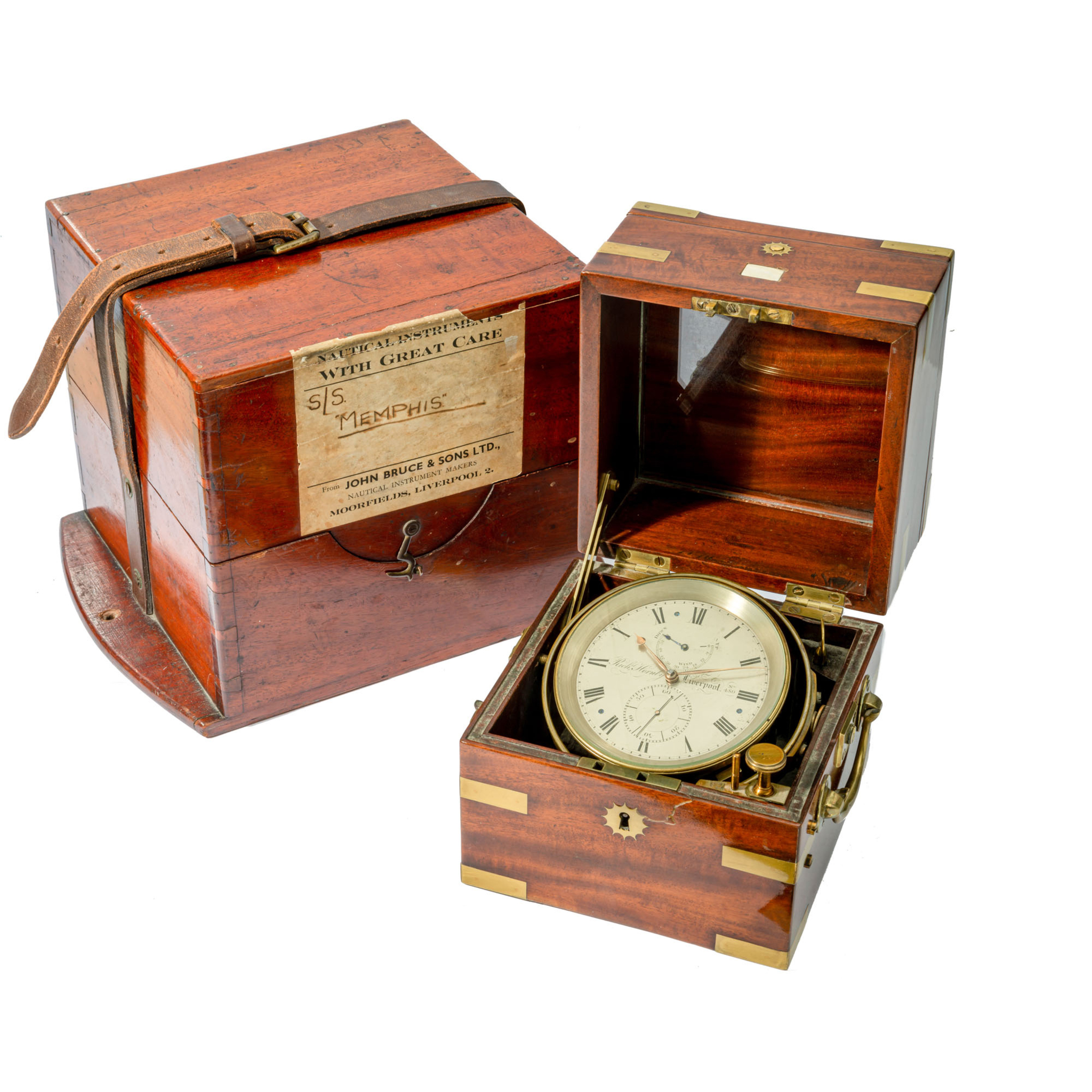 RICHARD HORNBY, MARINE CHRONOMETER, POWER RESERVE