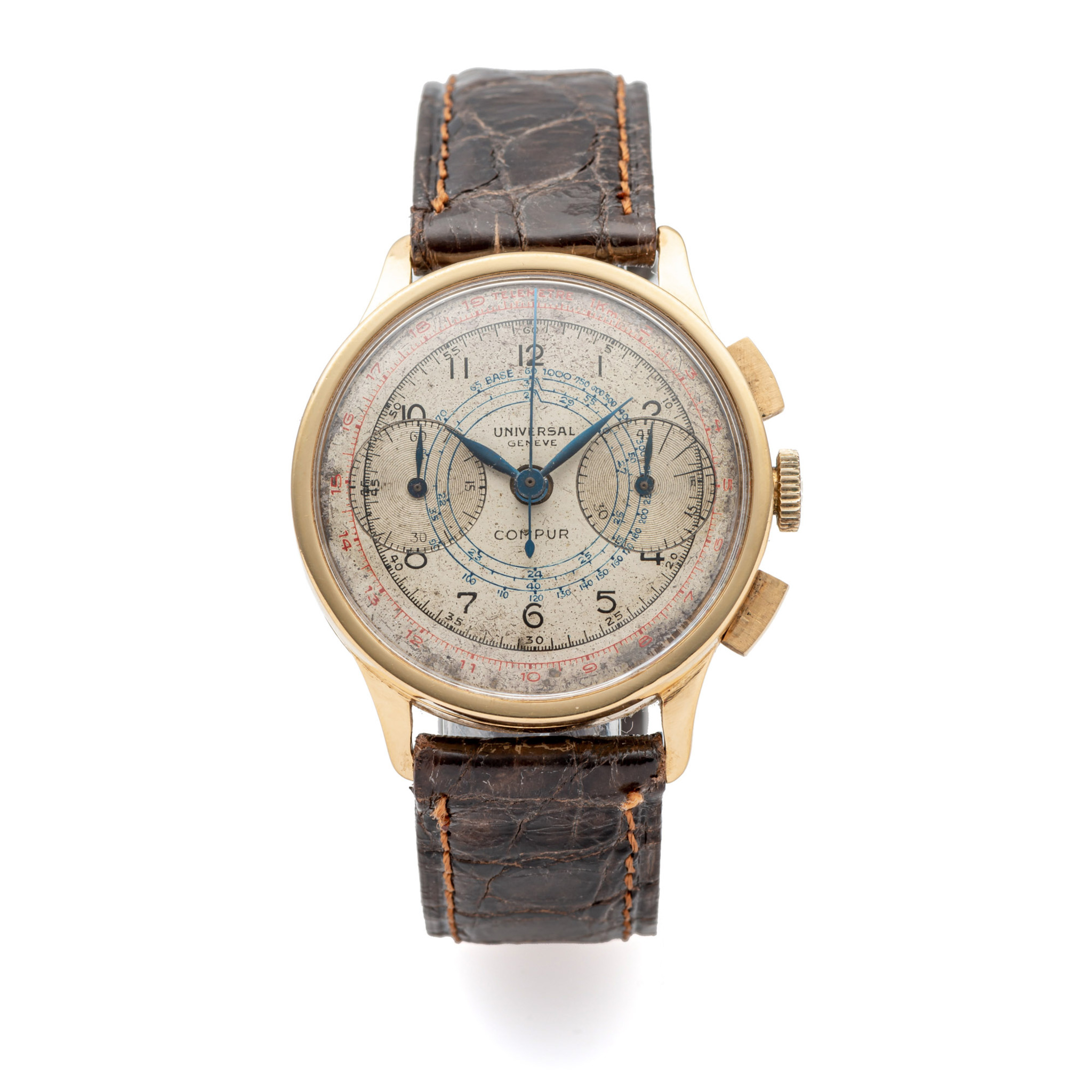 UNIVERSAL, REF. 5167, COMPUR, YELLOW GOLD