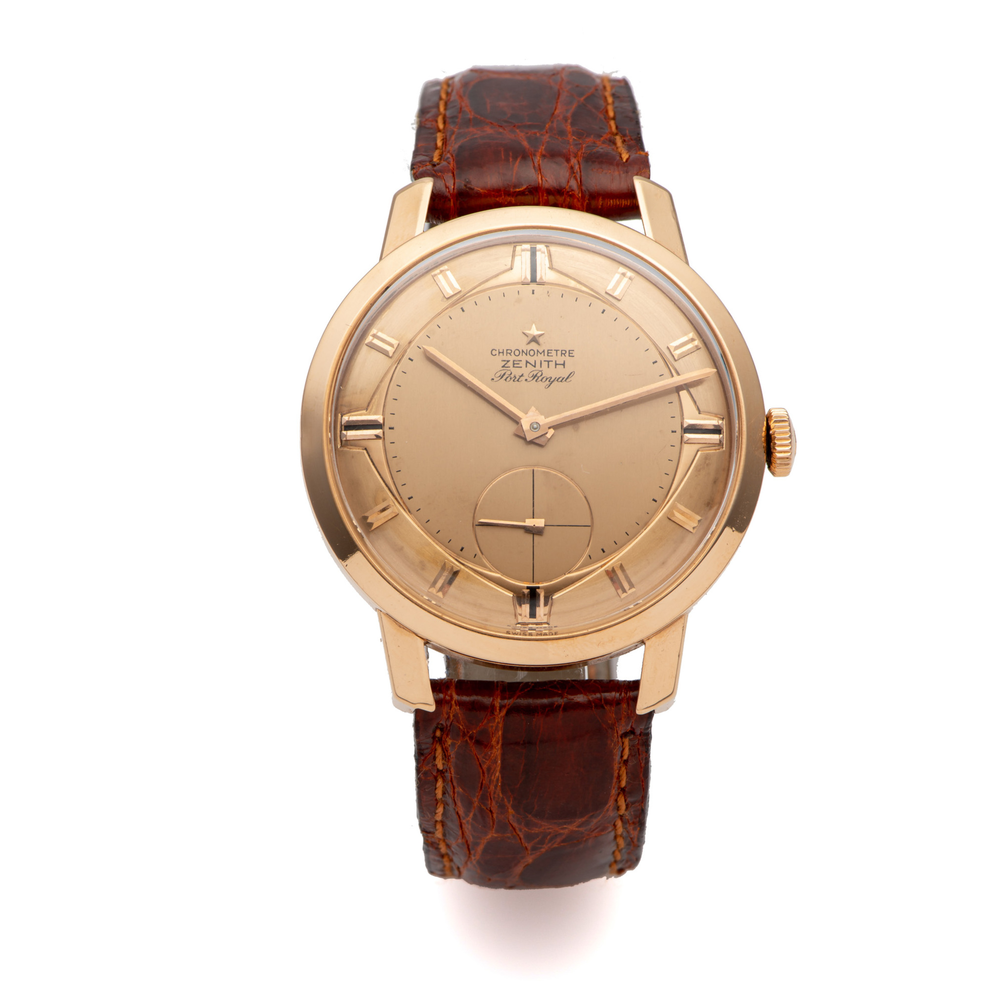 ZENITH, PORT ROYAL CHRONOMETER, PINK GOLD