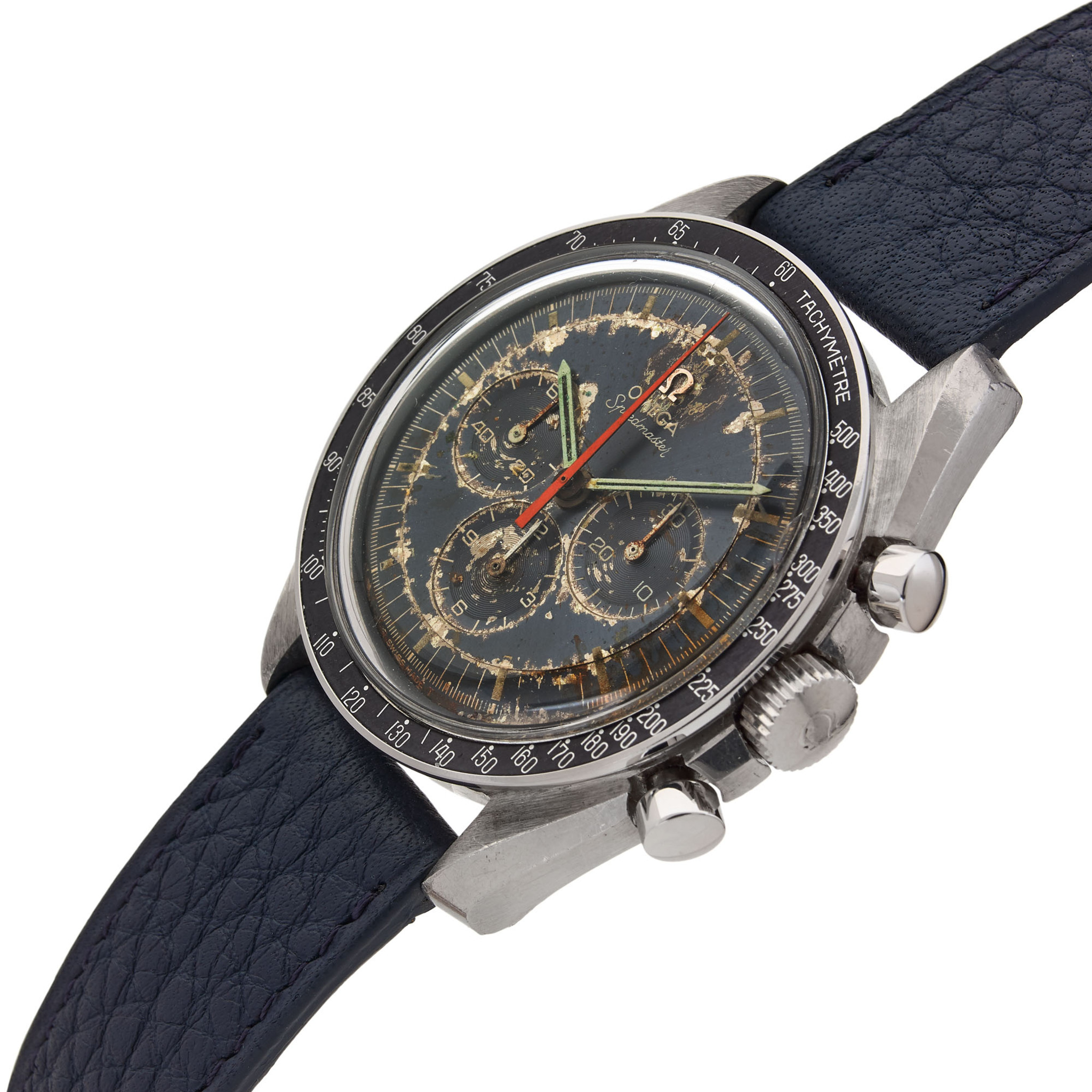OMEGA, REF. 105.012, SPEEDMASTER, BLUE DIAL, STEEL