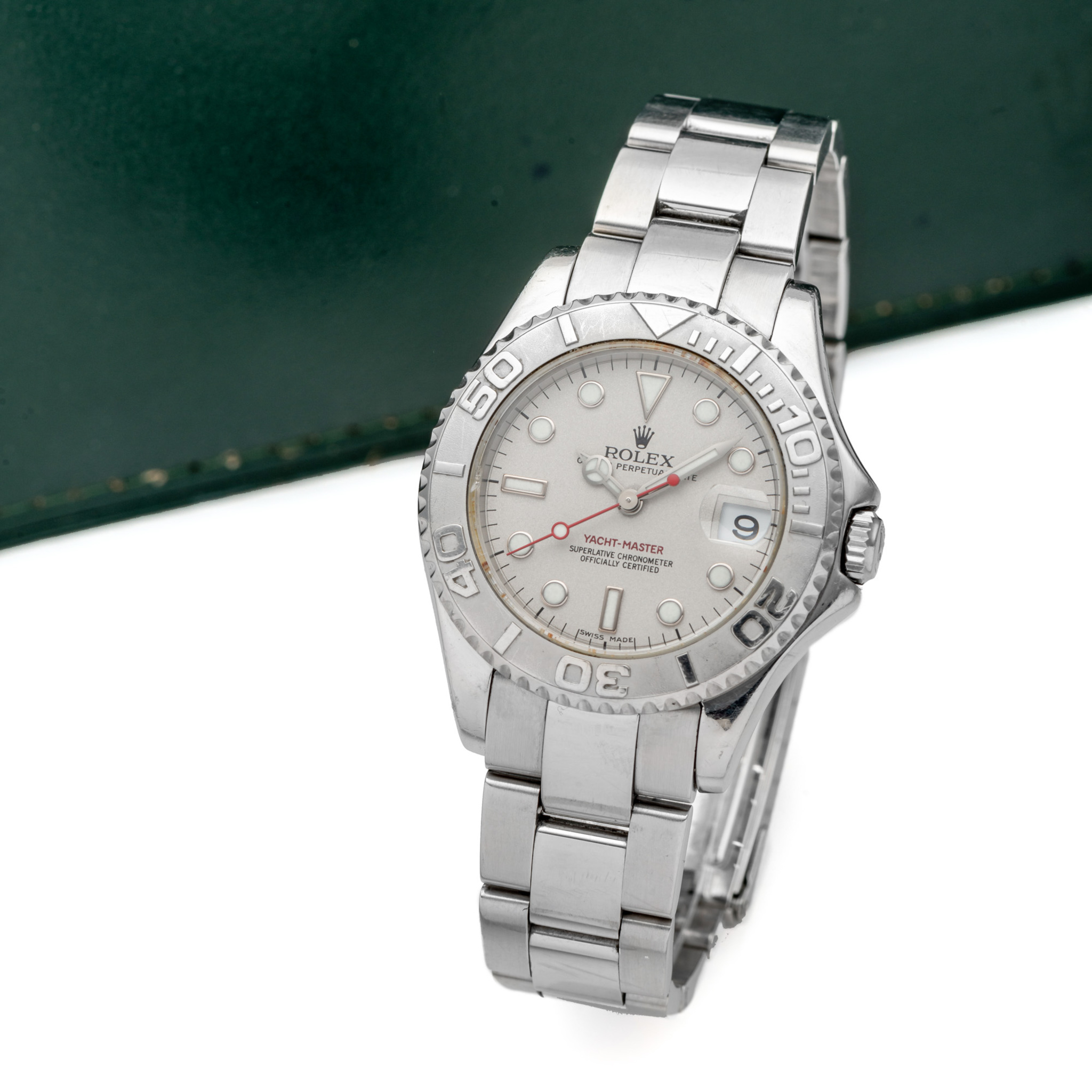 ROLEX, REF. 168622, YACHTMASTER, STEEL AND ROLESIUM