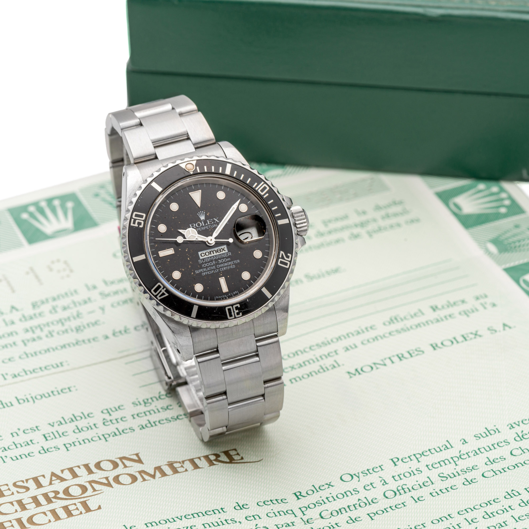ROLEX, REF. 16800 COMEX, SUBMARINER, STEEL