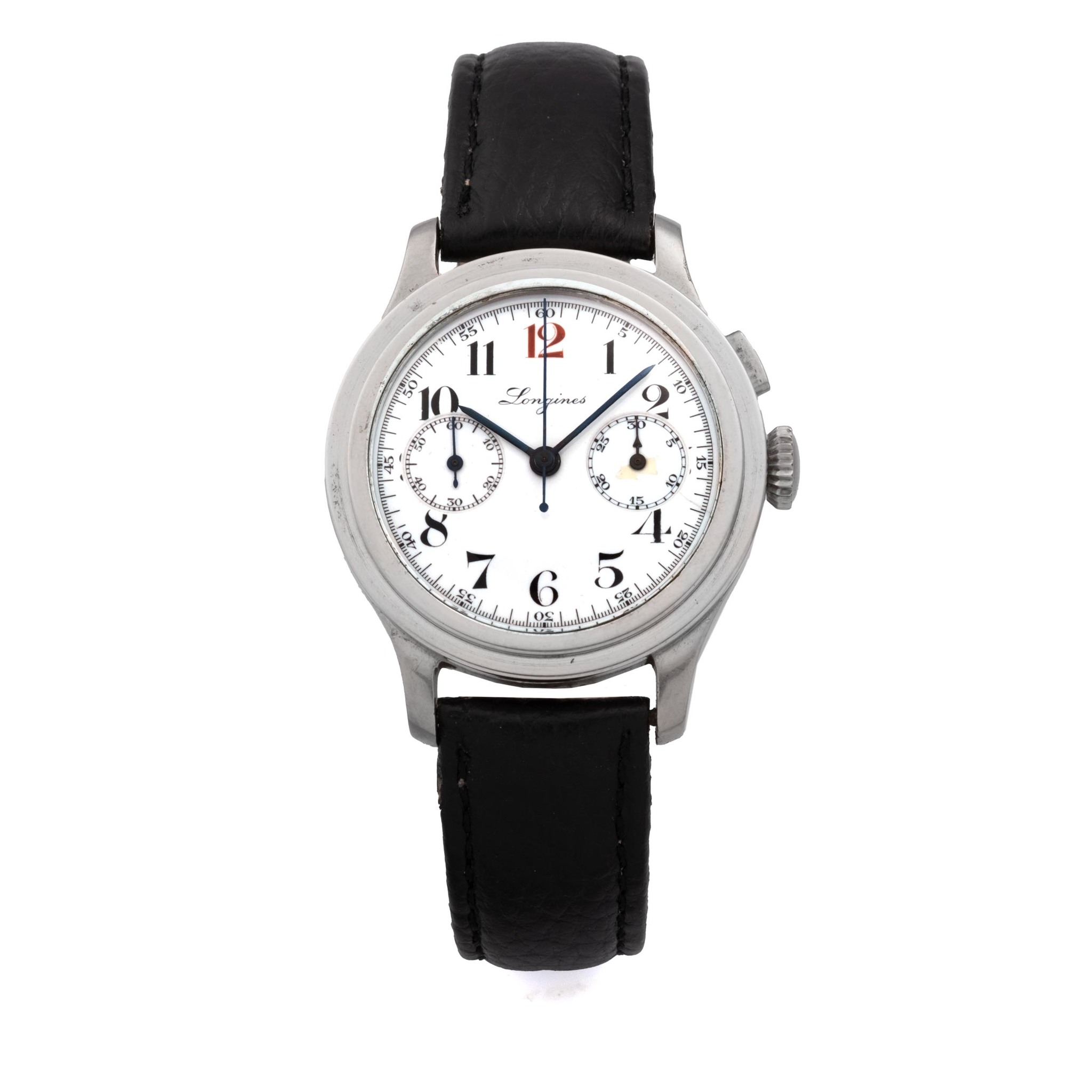 LONGINES, SWITZERLAND, REF. 20285, 13 ZN, STAINLESS STEEL
