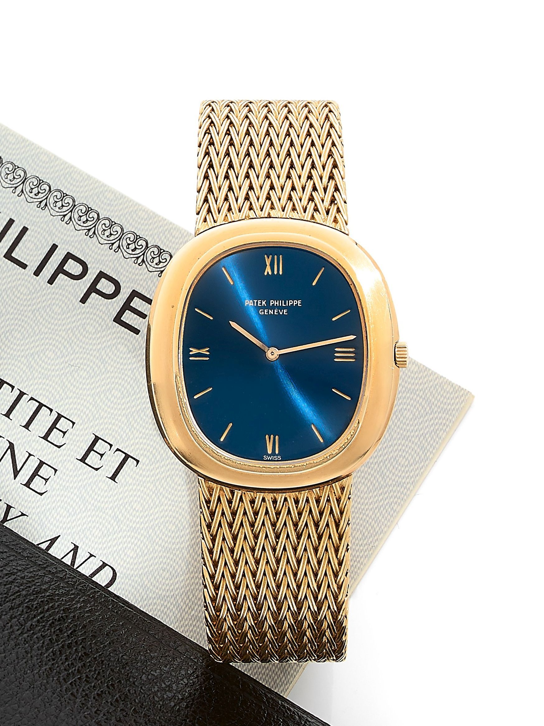 PATEK PHILIPPE Ellipse "Jumbo", réf. 3589/1, n° 1285532 / 529298 Vers 1975