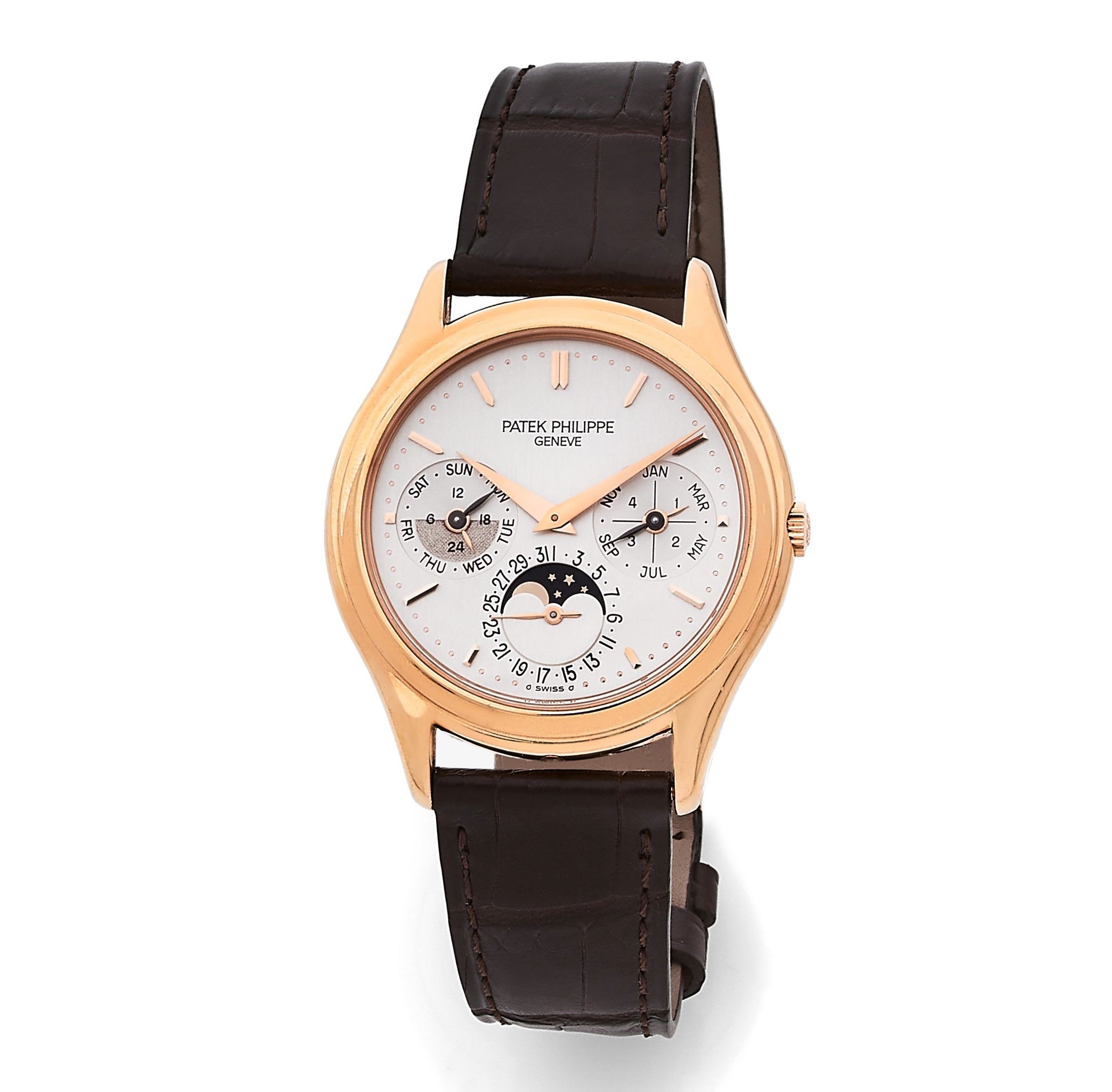 PATEK PHILIPPE Réf. 3940R-013, "9 o'clock Sub-Dial Patina", n° 3126836 / 4252462 Vers 2004