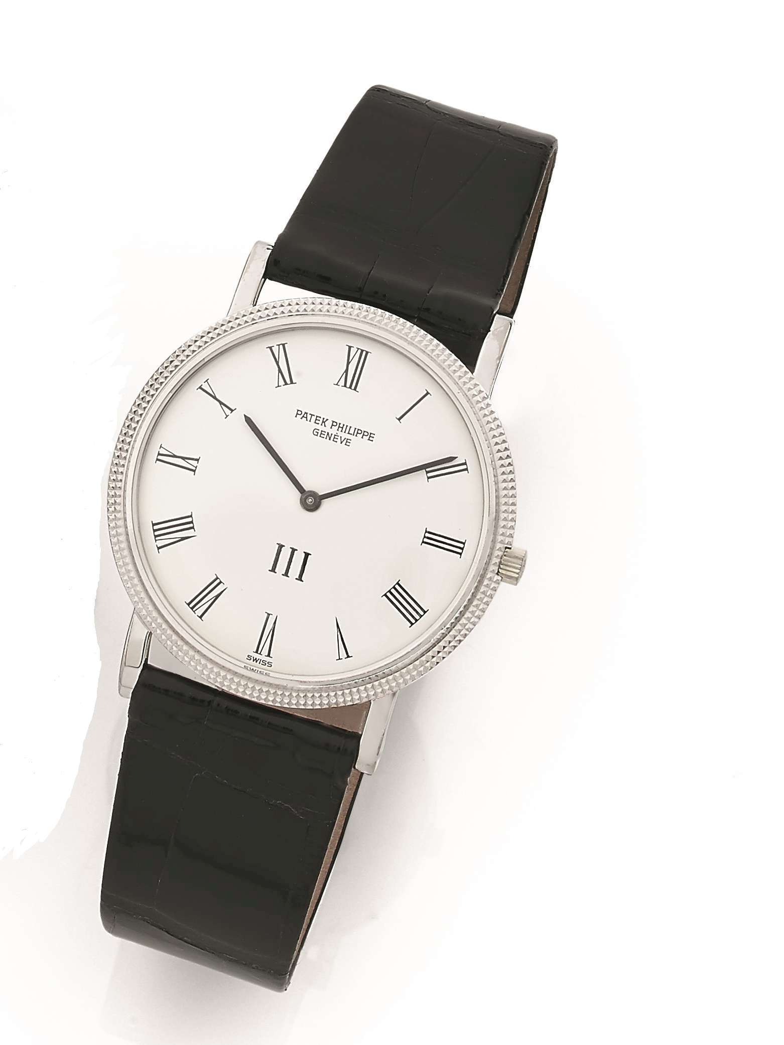O - PATEK PHILIPPE  Calatrava "Clous de Paris", ref. 3520/D, n° 1173770