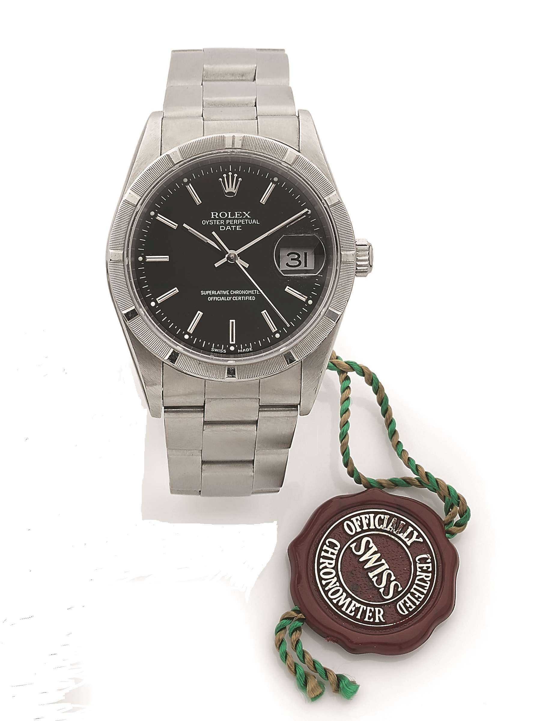 ROLEX  Oyster Perpetual Date, ref. 15210 n° F906051