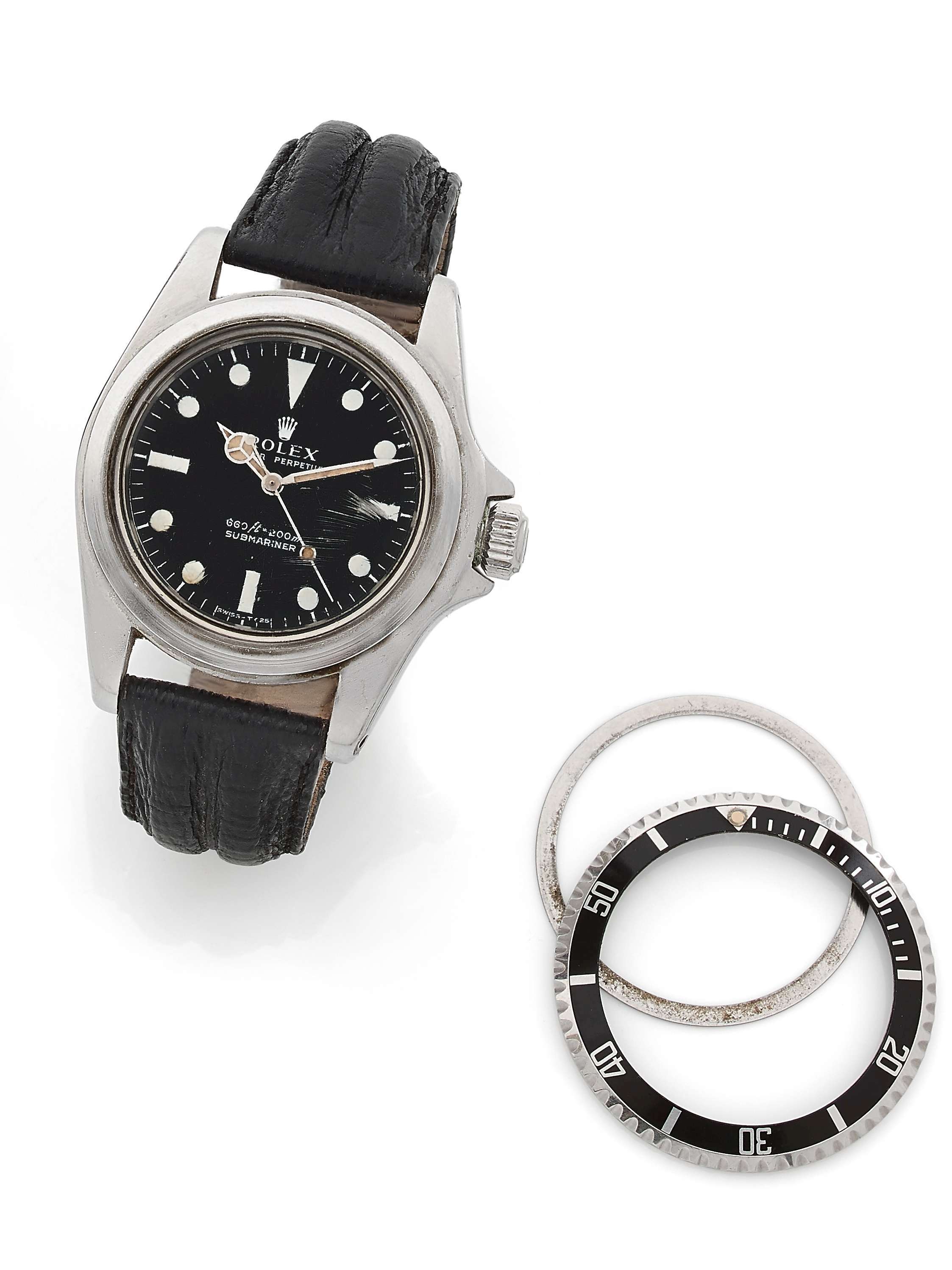 ROLEX  Submariner "Pointed Crown Guards", ref. 5513, n° 1004685