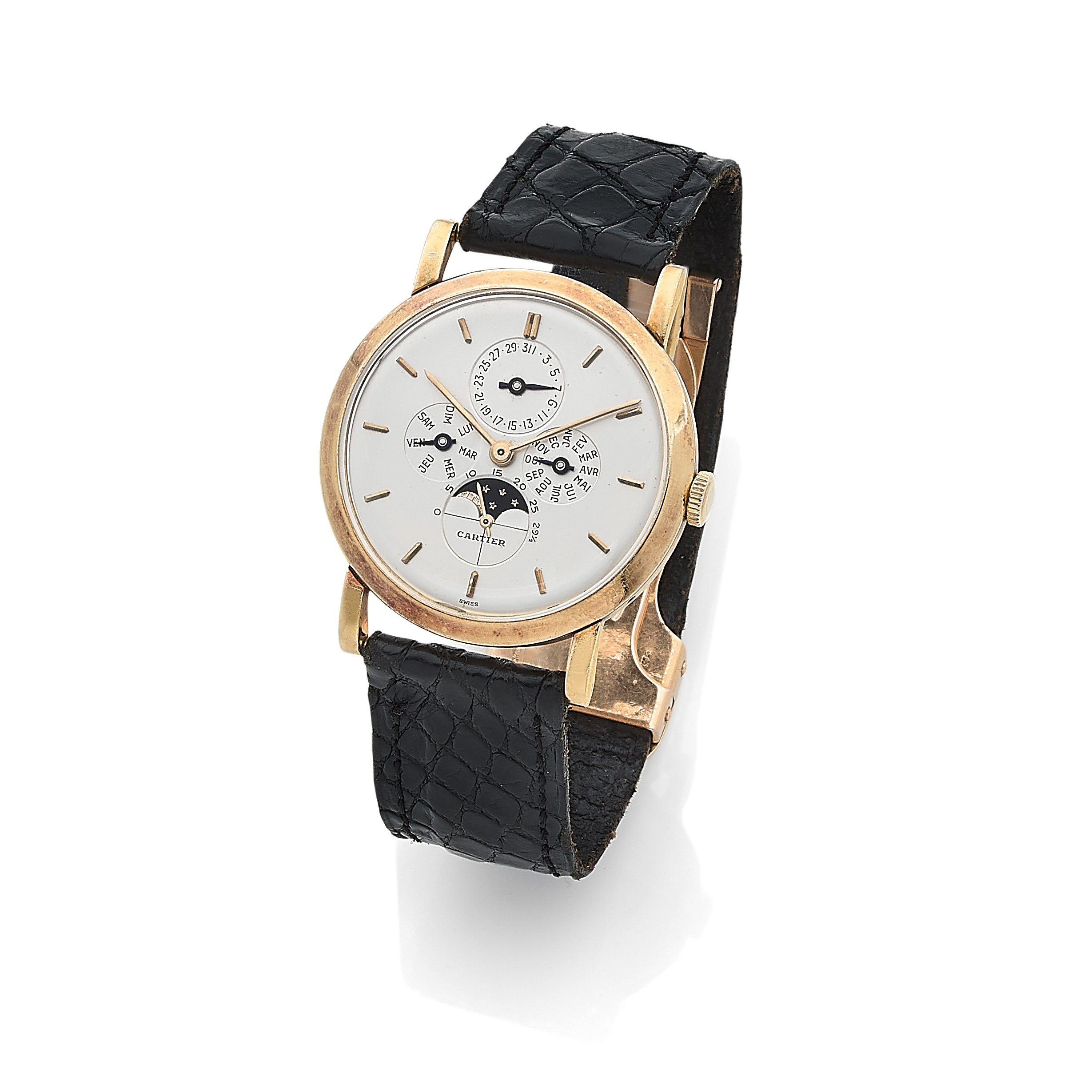 AUDEMARS PIGUET Modèle 5513, n° 2545 et 014(9)34 Vendue par Audemars Piguet à Cartier Paris en mai 1960