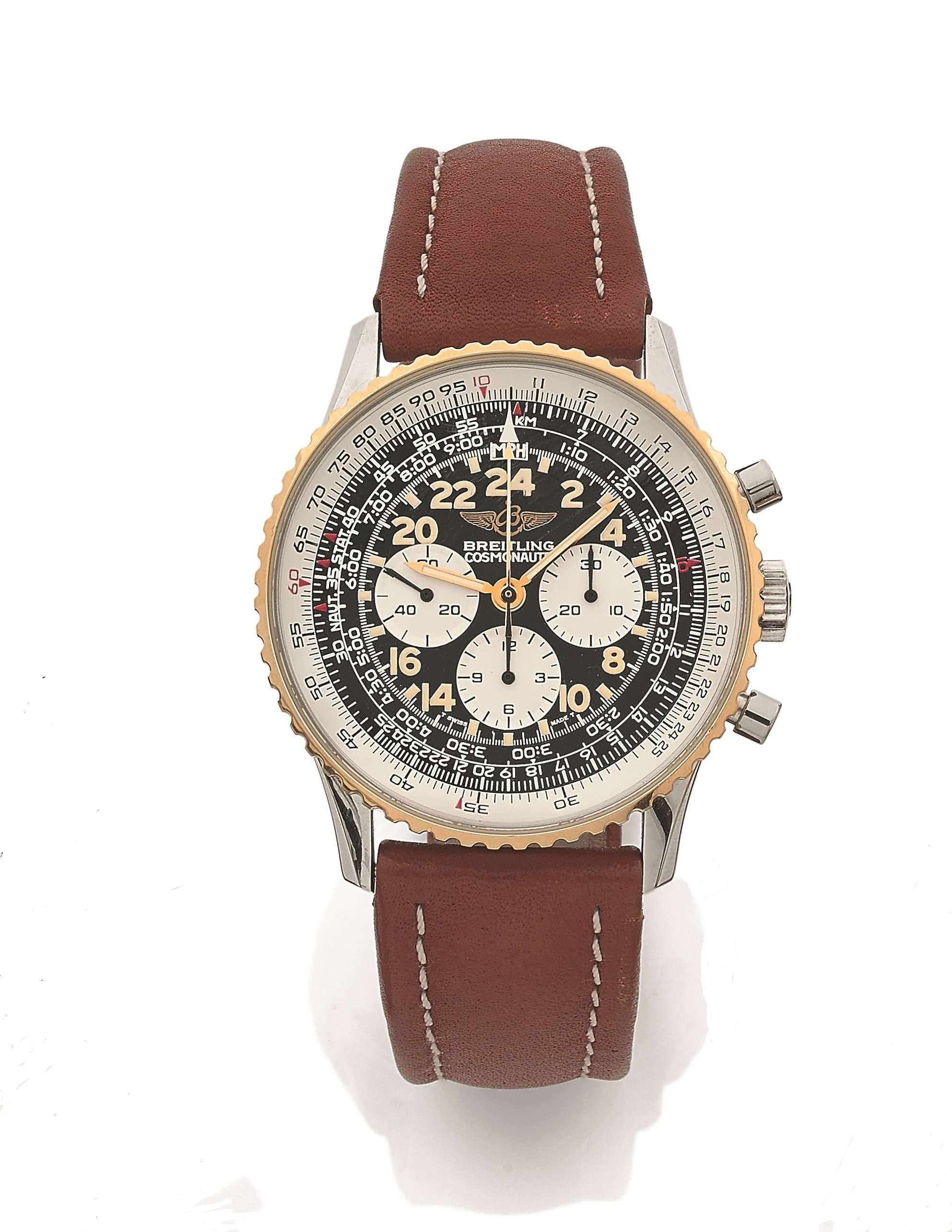 O - BREITLING  Navitimer "Cosmonaute", ref. 7083, n° B12019