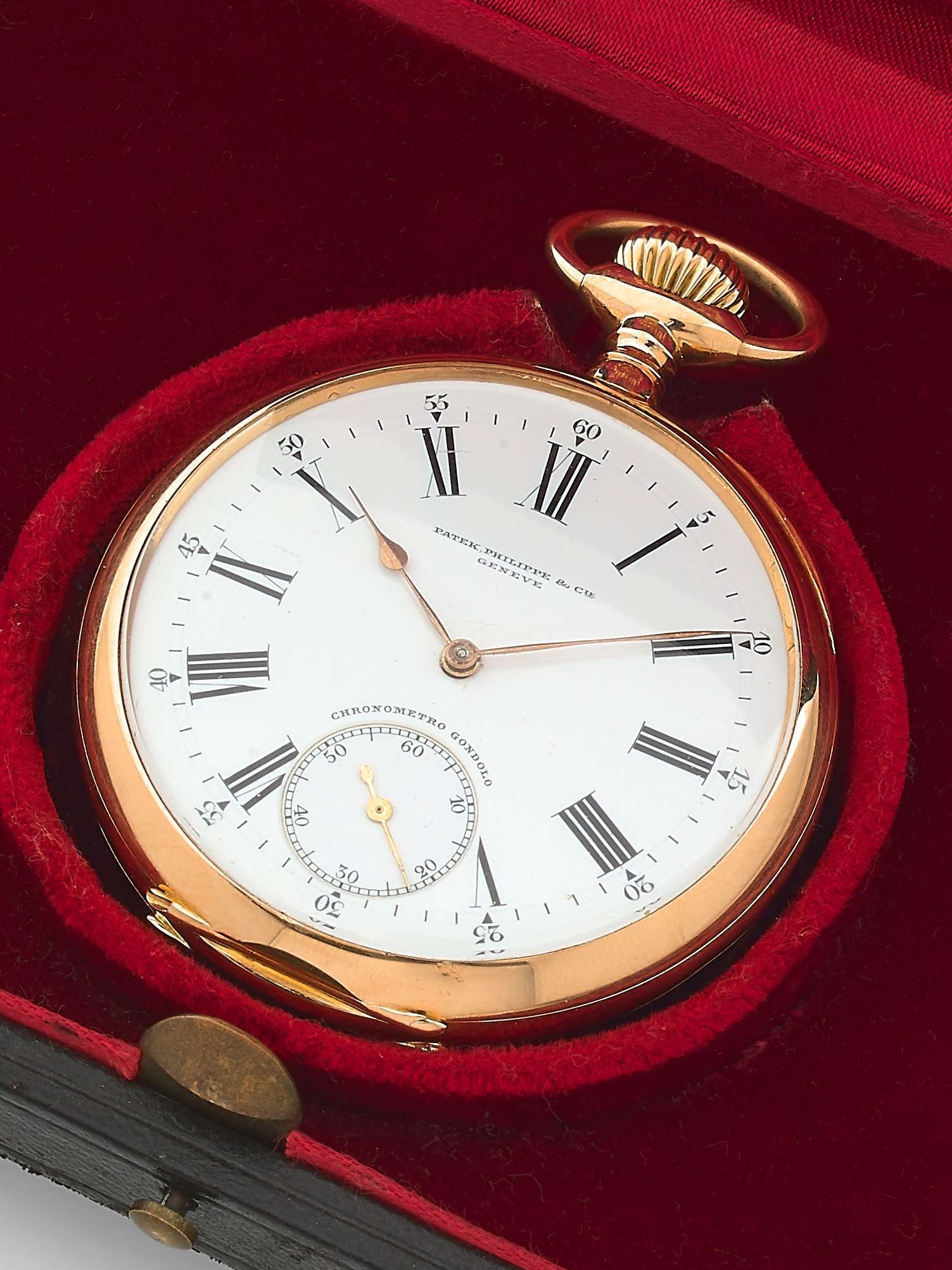 O - PATEK PHILIPPE vendu par GONDOLO & LABOURIAU  "Chronometro Gondolo", n° 129560 / 238647