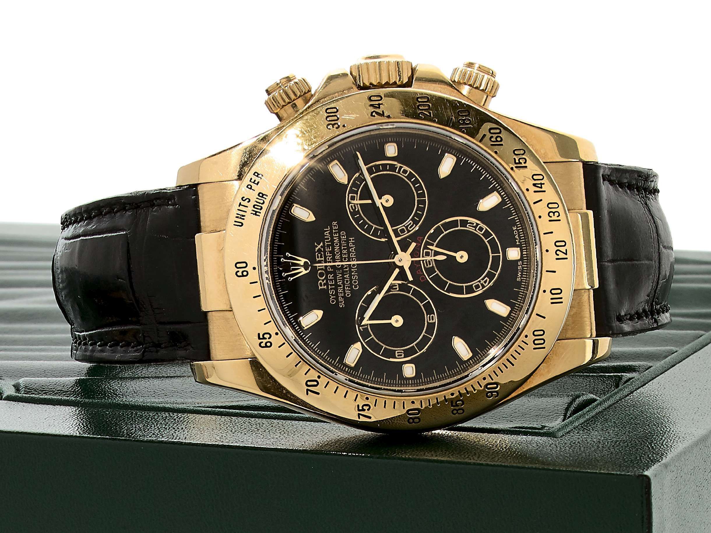 ROLEX  Daytona, ref. 116518, série Y, n° Y977371
