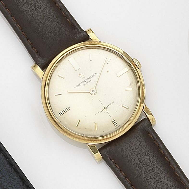 Vacheron & Constantin. An 18ct gold manual wind wristwatch Ref:6414, Case No.371788, Movement No.542109, Circa 1962