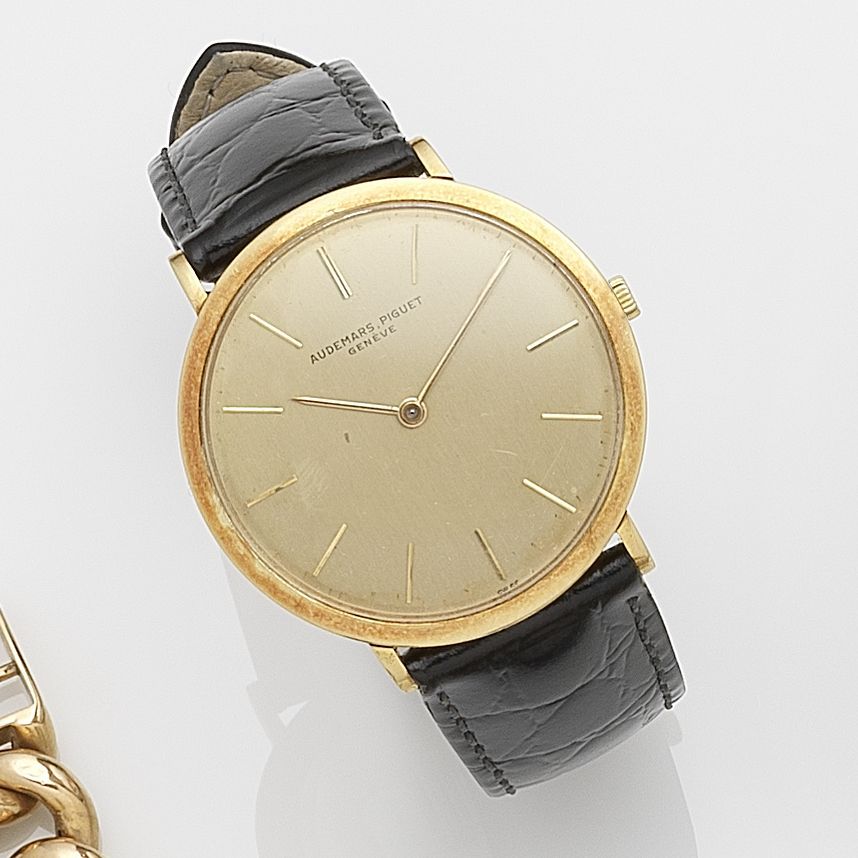 Audemars Piguet. An 18ct gold manual wind wristwatch Case No.34312, Movement No.94226, London Import mark for 1964