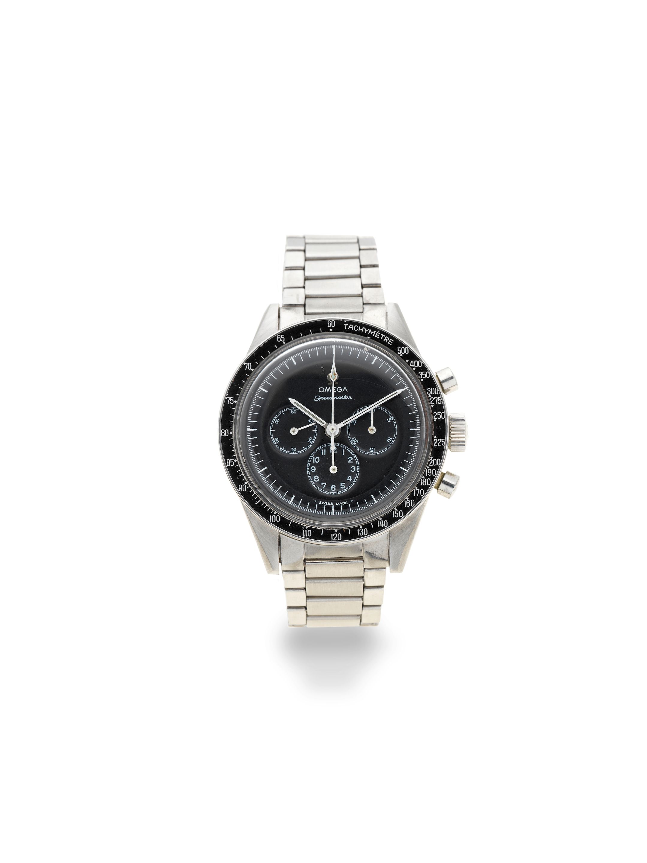 Omega. A stainless steel manual wind chronograph bracelet watch Speedmaster 'Ed White', Ref: S105.003-63, Circa 1963